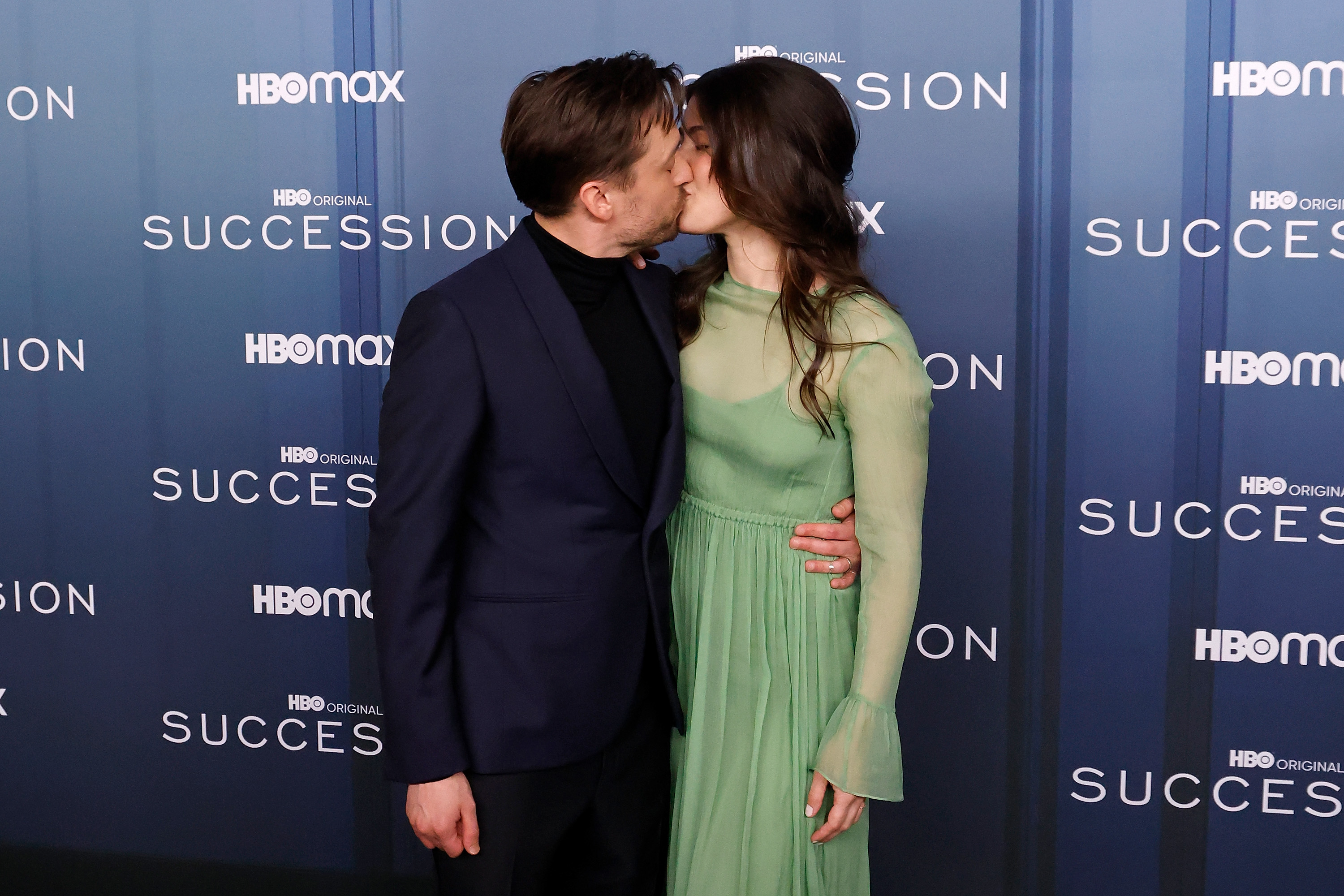 Kieran Culkin and his wife Jazz Charton attend the Season 4 premiere of "Succession" on March 20, 2023 in New York City | Source: Getty Images