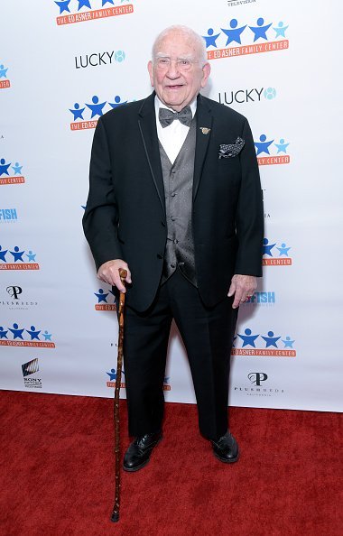 Ed Asner attends the Ed Asner Family Center's first annual "A Night of Dreams" gala at Exchange LA in Los Angeles | Photo: Getty Images
