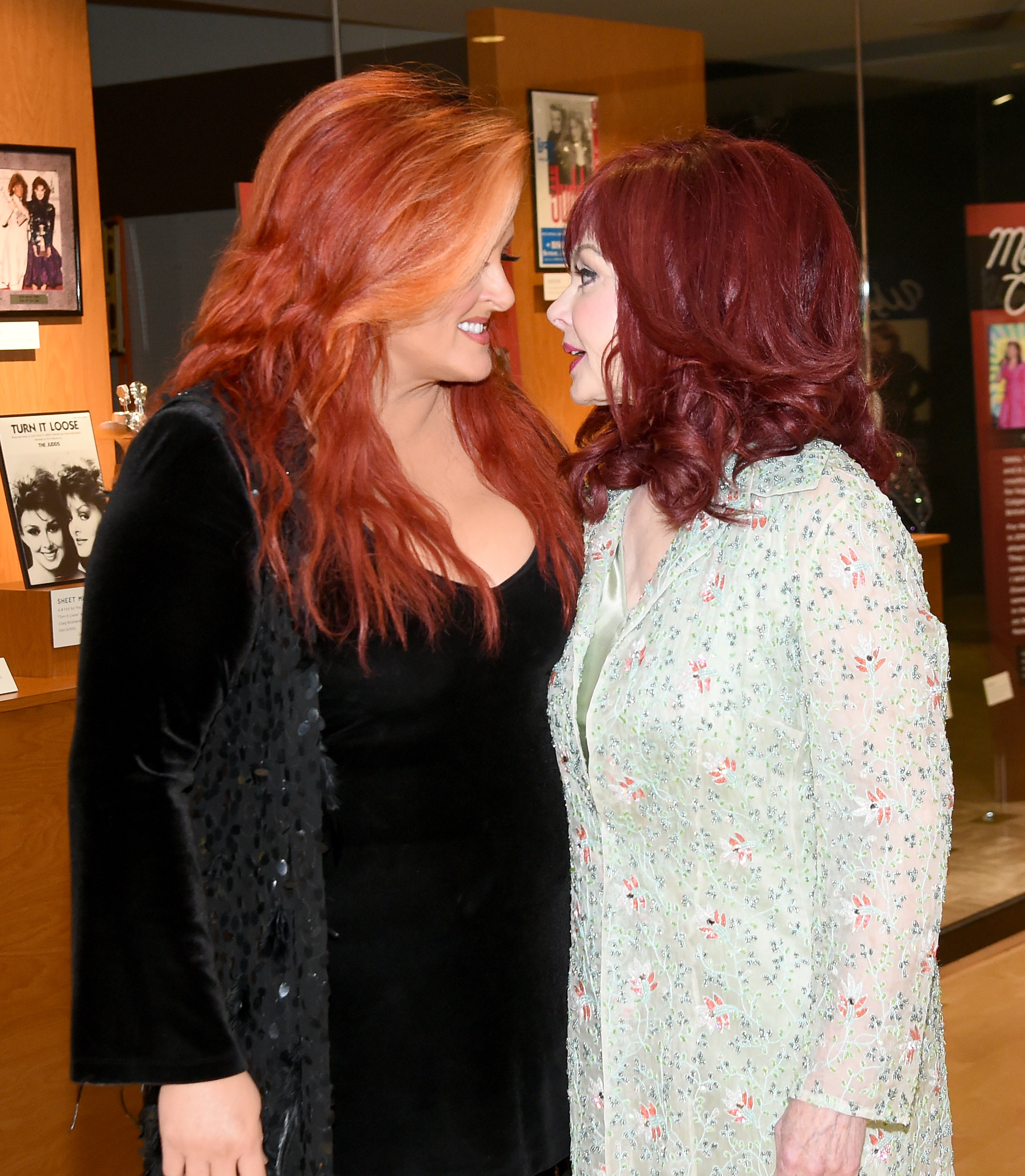 Naomi and Wynonna Judd at The Judds: Dream Chasers, at The Country Music Hall of Fame and Museum in 2018 | Source: Getty Images