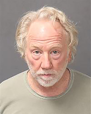 Timothy Busfield is seen in a police booking photo after surrendering to authorities in Albuquerque, New Mexico, on January 13, 2026. Source: Getty Images