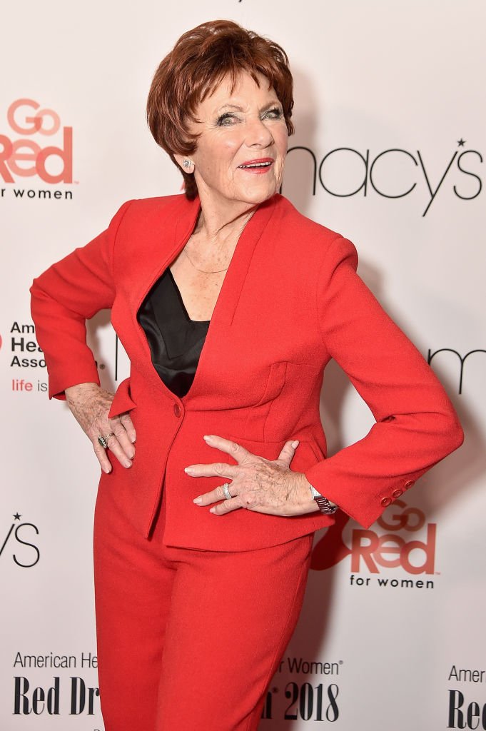 Marion Ross attends the American Heart Association's Go Red For Women Red Dress Collection 2018 presented by Macy's at Hammerstein Ballroom on February 8, 2018 in New York City | Photo: GettyImages