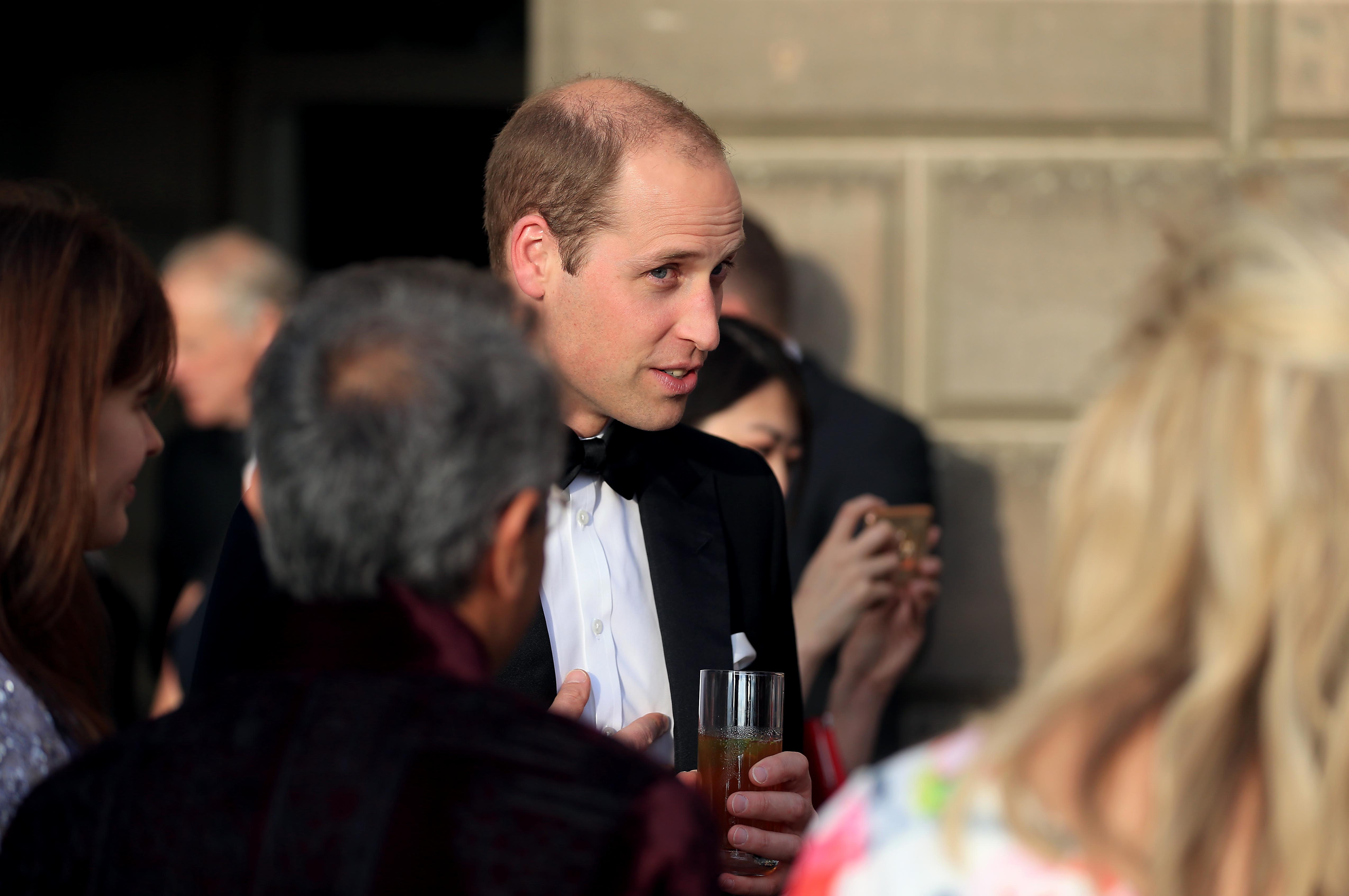 Prince William attends a gala dinner in support of East Anglia's Children's Hospices' nook appeal at Houghton Hall on June 22, 2016 in King's Lynn, England | Source: Getty Images