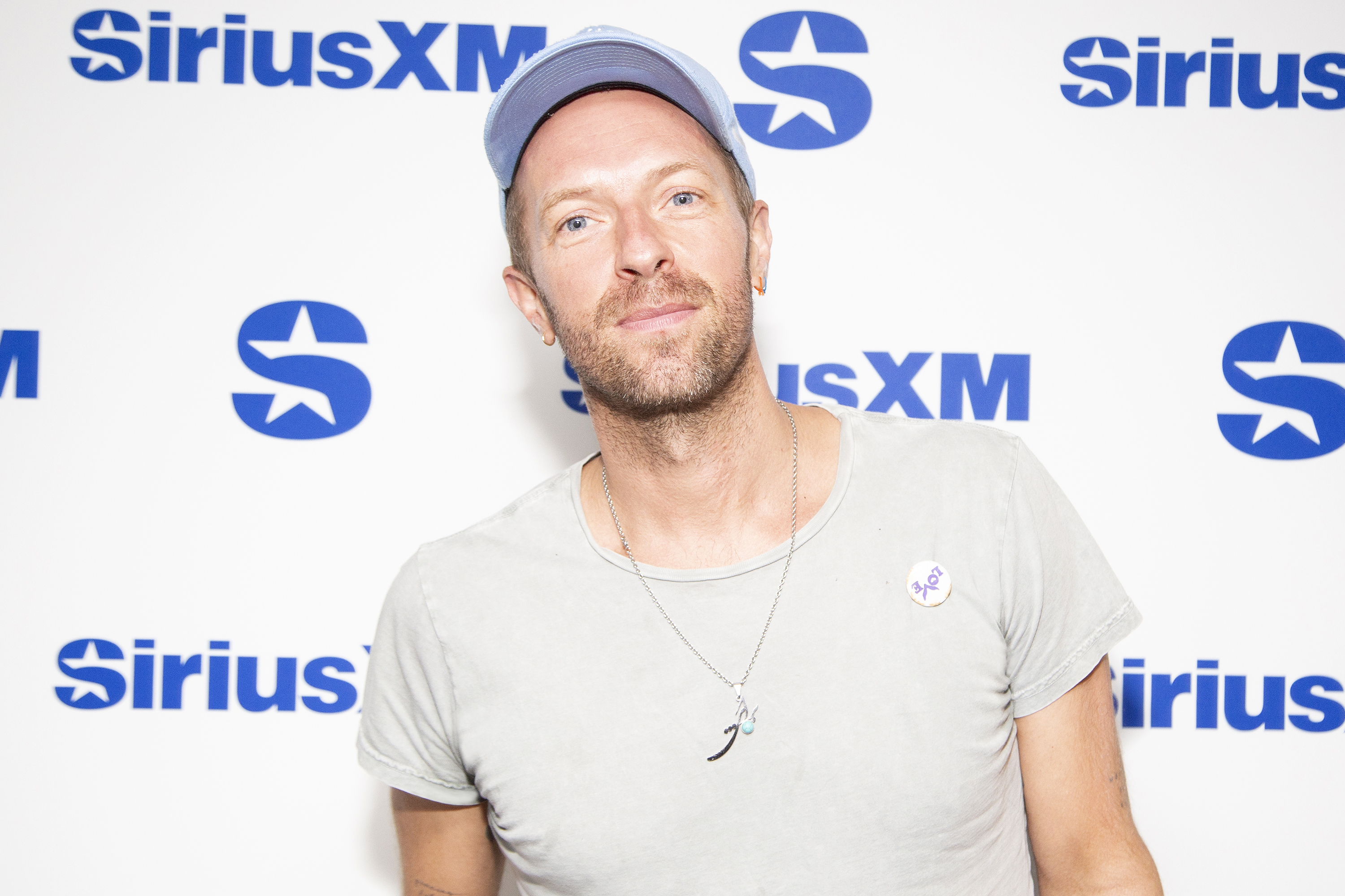 Chris Martin as seen in New York City on August 7, 2024 | Source: Getty Images