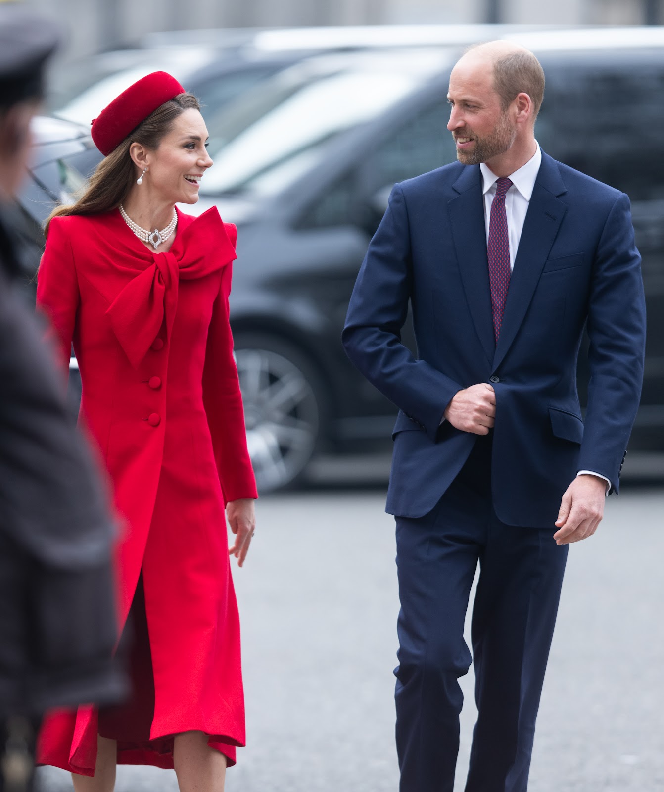 Princess Catherine and Prince William at the celebrations for Commonwealth Day on March 10, 2025, in London, England | Source: Getty Images