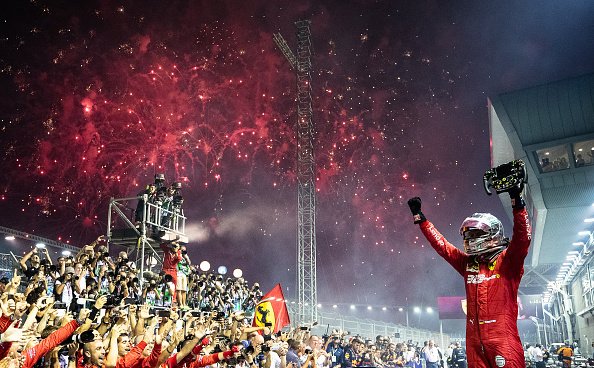 Sebastian Vettel, F1 Grand Prix in Singapur, 2019 | Quelle: Getty Images