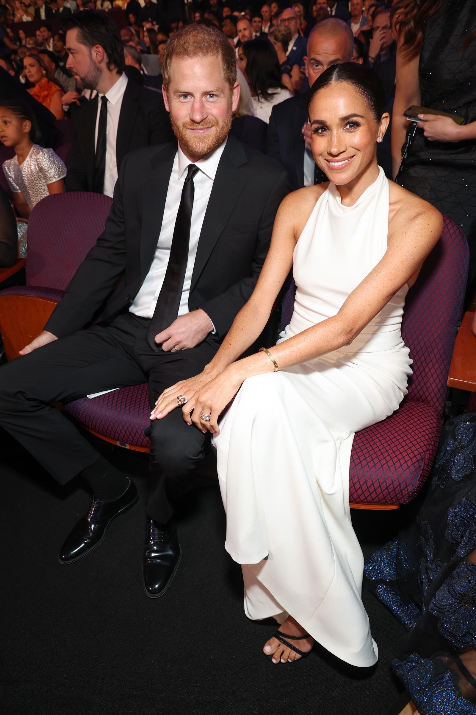 Prince Harry and Meghan Markle attend the 2024 ESPY Awards at Dolby Theatre in Hollywood, California on July 11, 2024. | Source: Getty Images