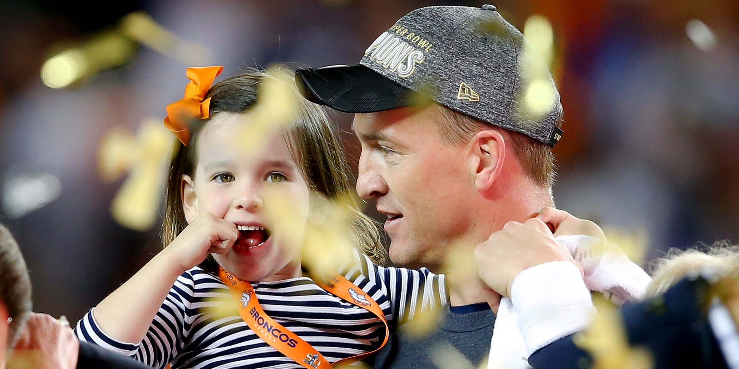 Mosley Thompson Manning and Peyton Manning | Source: Getty Images