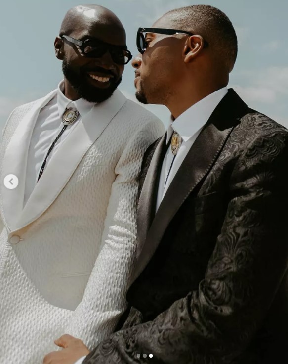 Judge Greg Mathis congratulate his son Greg Jr. and his fiancé, Elliott Cooper, on their engagement in images uploaded on July 19, 2024 | Source: Instagram/judgegregmathis