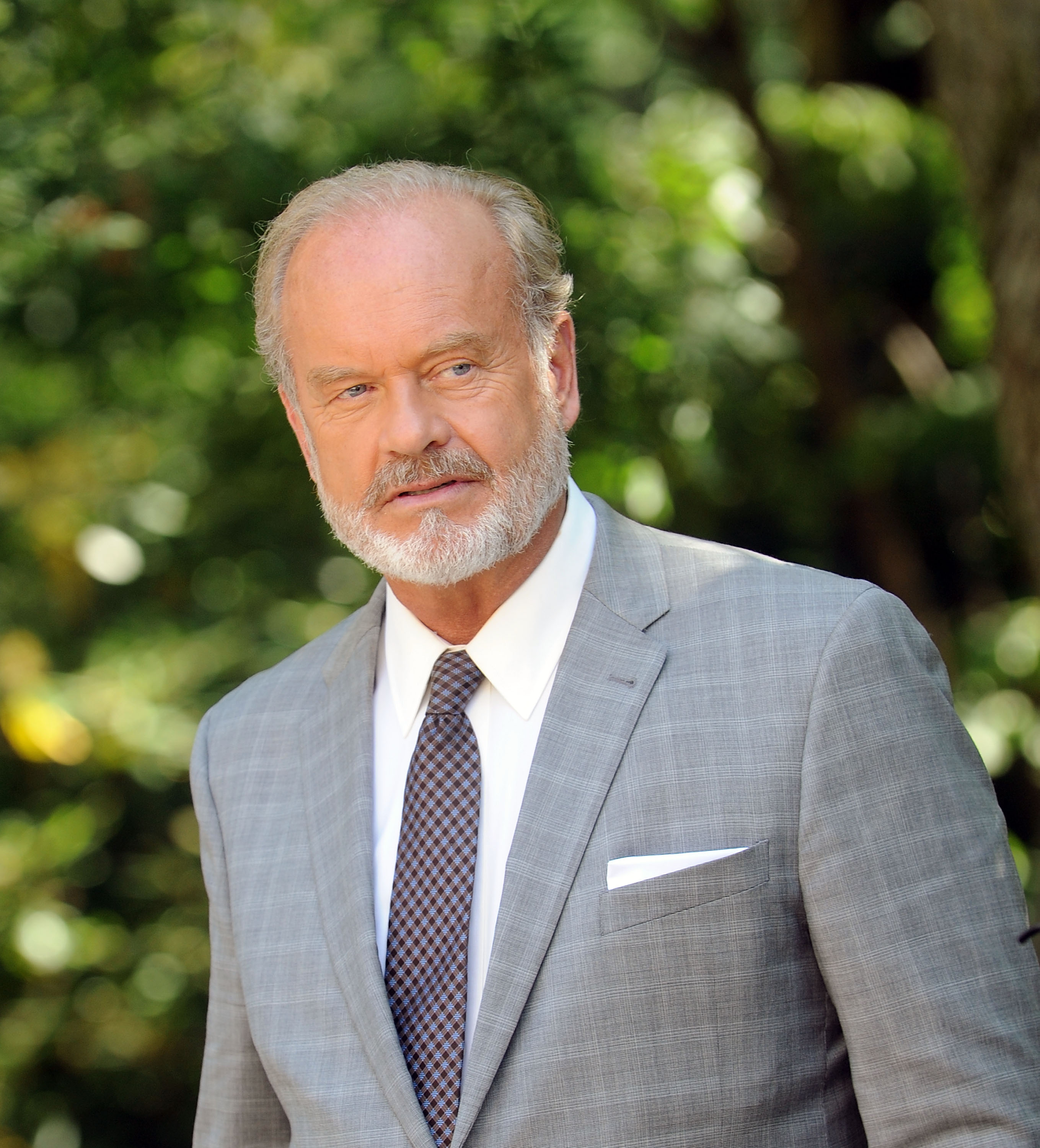 Kelsey Grammer on the set of "Like Father" on August 30, 2017, in New York City | Source: Getty Images