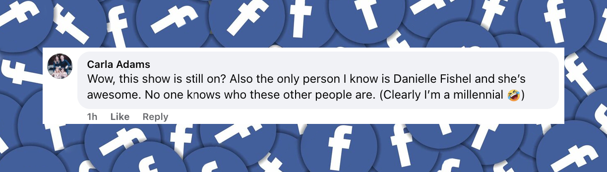 A netizen's reaction to the new season of "Dancing with the Stars" | Source: Facebook/Variety