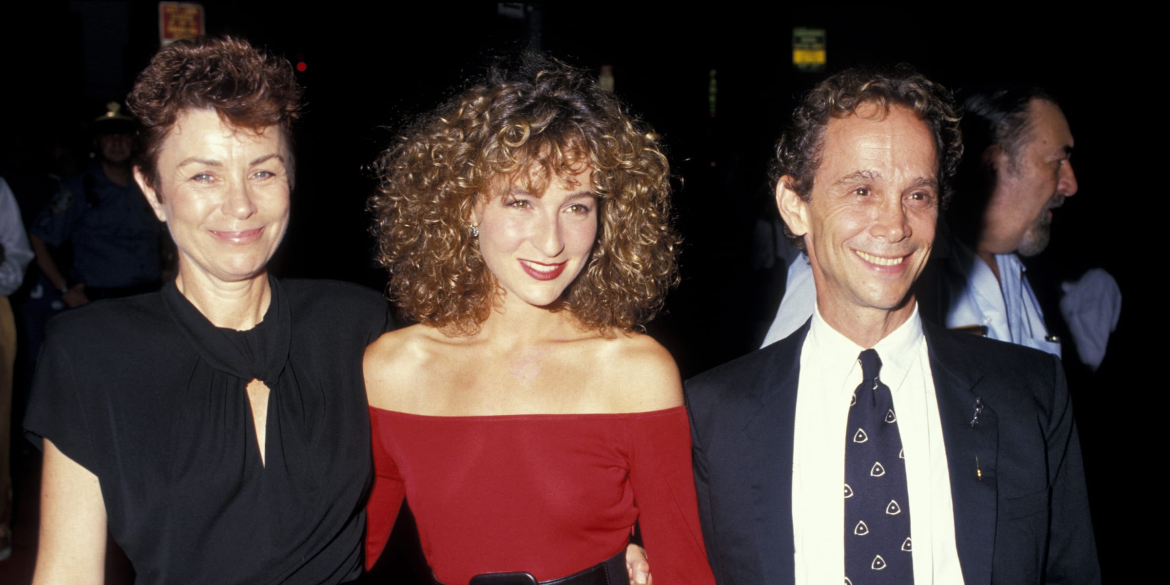 Jo Wilder, Jennifer Grey, and Joel Grey | Source: Getty Images
