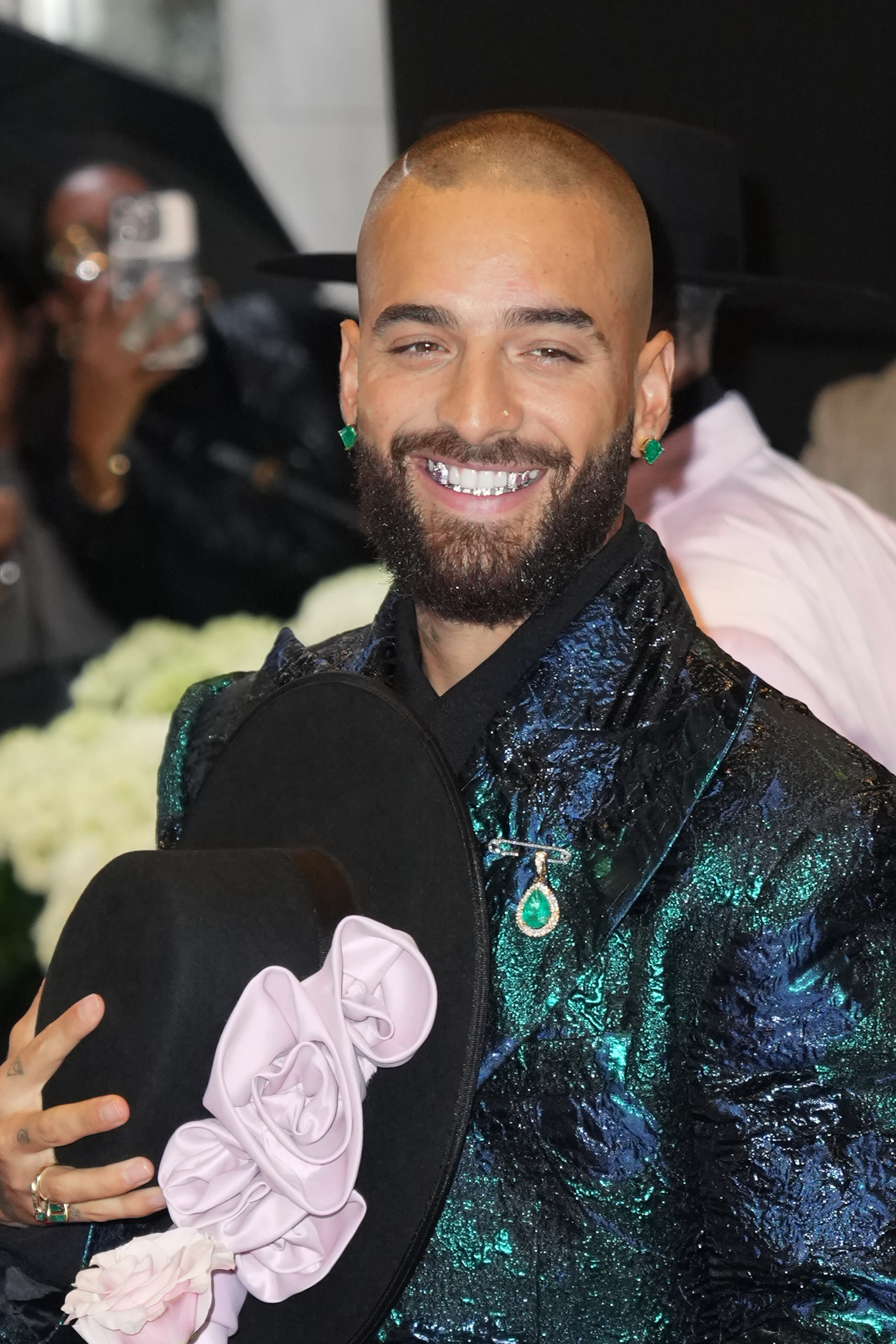 Maluma at the 2025 Met Gala on May 5 in New York. | Source: Getty Images