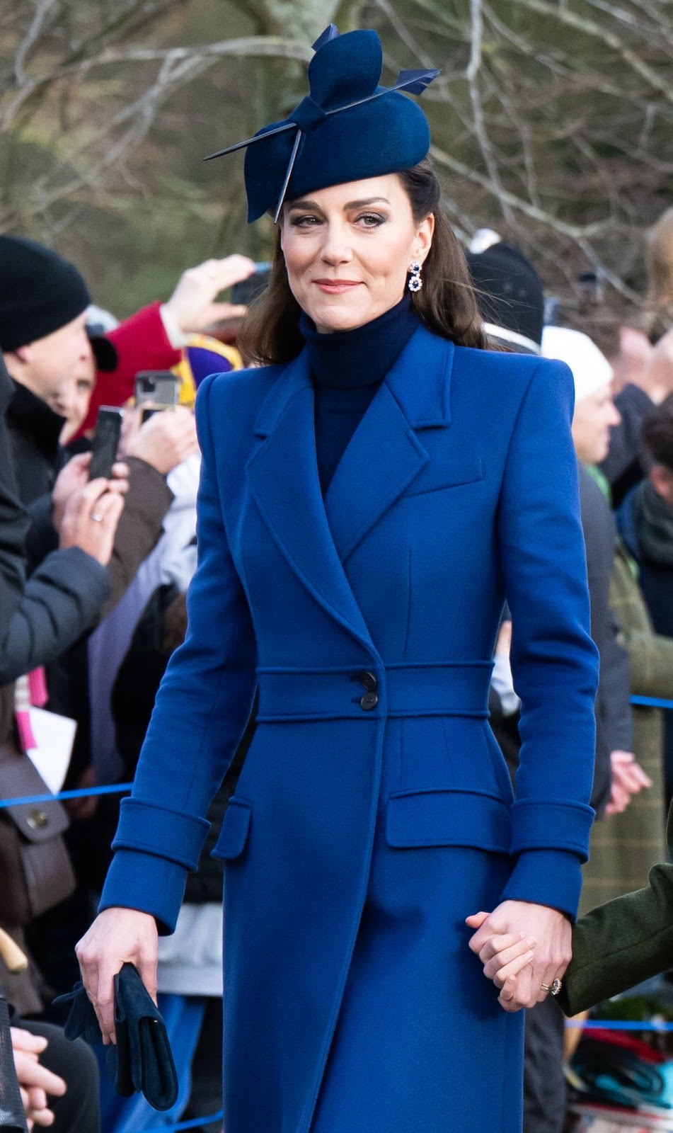 Catherine, Princess of Wales, at the Christmas morning service at Sandringham Church on December 25, 2023, in Norfolk, England. | Source: Getty Images