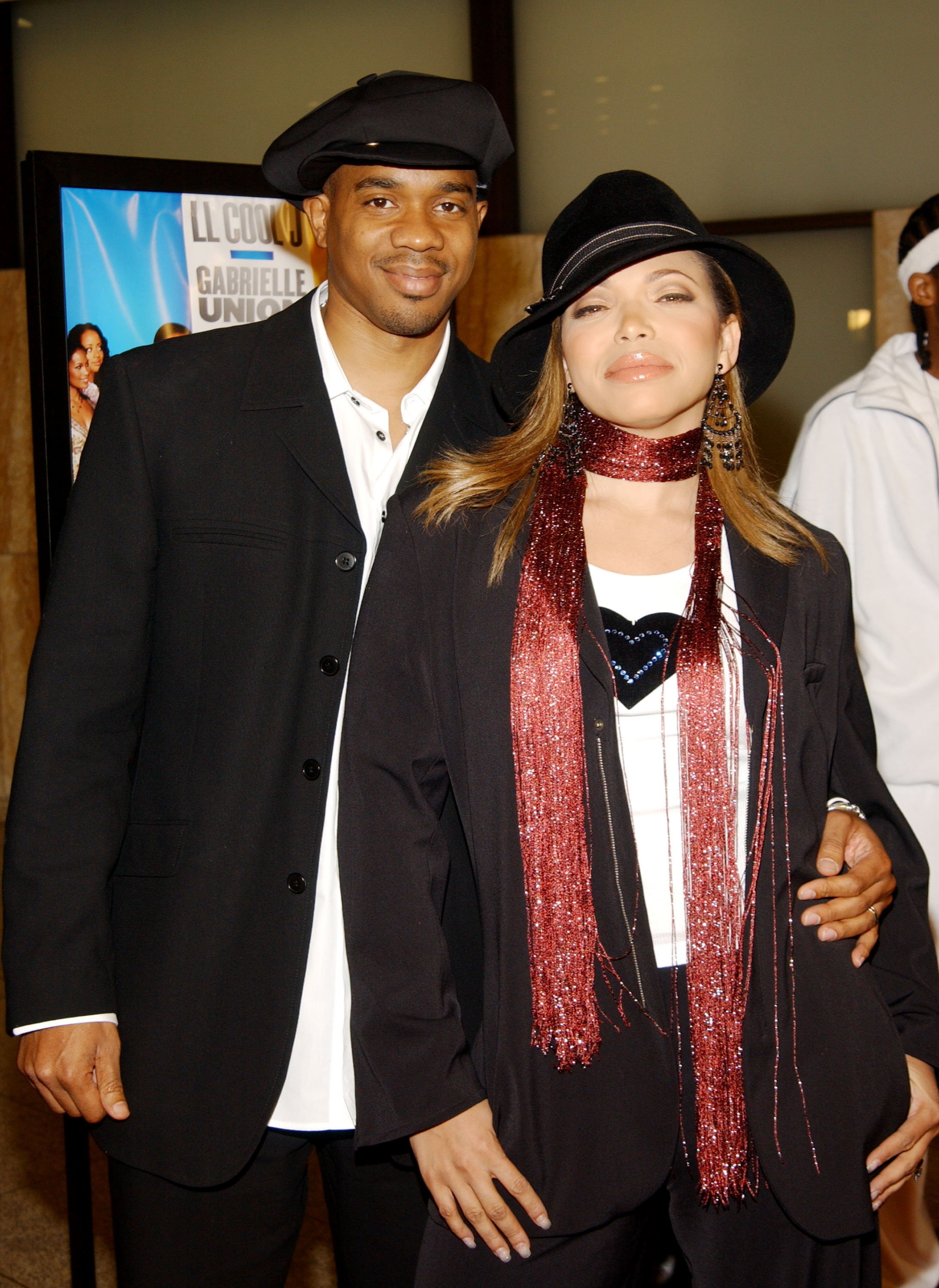 Duane Martin and Tisha Campbell Martin at the premiere of "Deliver Us From Eva" on January 29, 2003 | Source: Getty Images