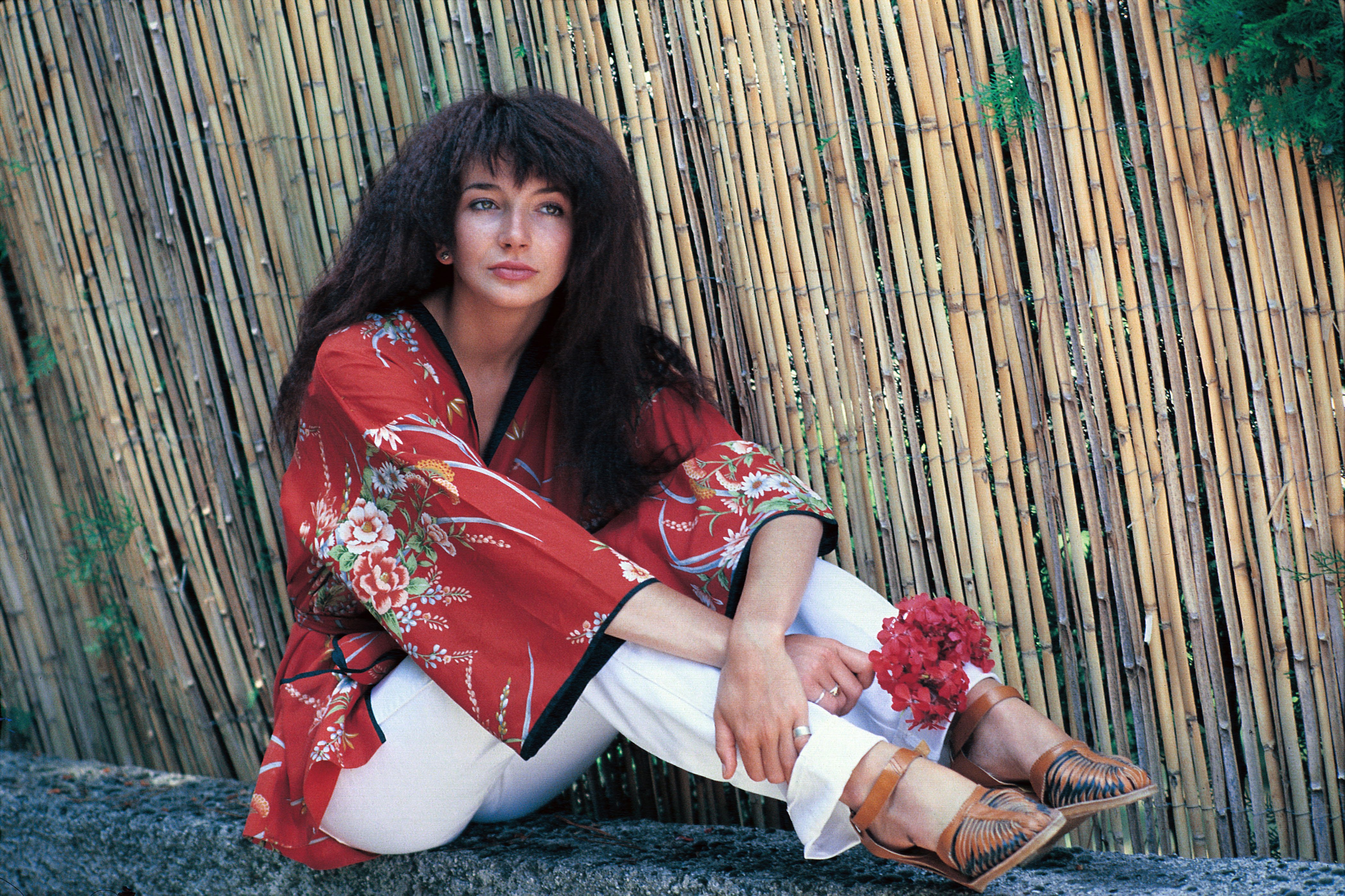 Photoshoot of Kate Bush in Italy in 1978 | Source: Getty Images 