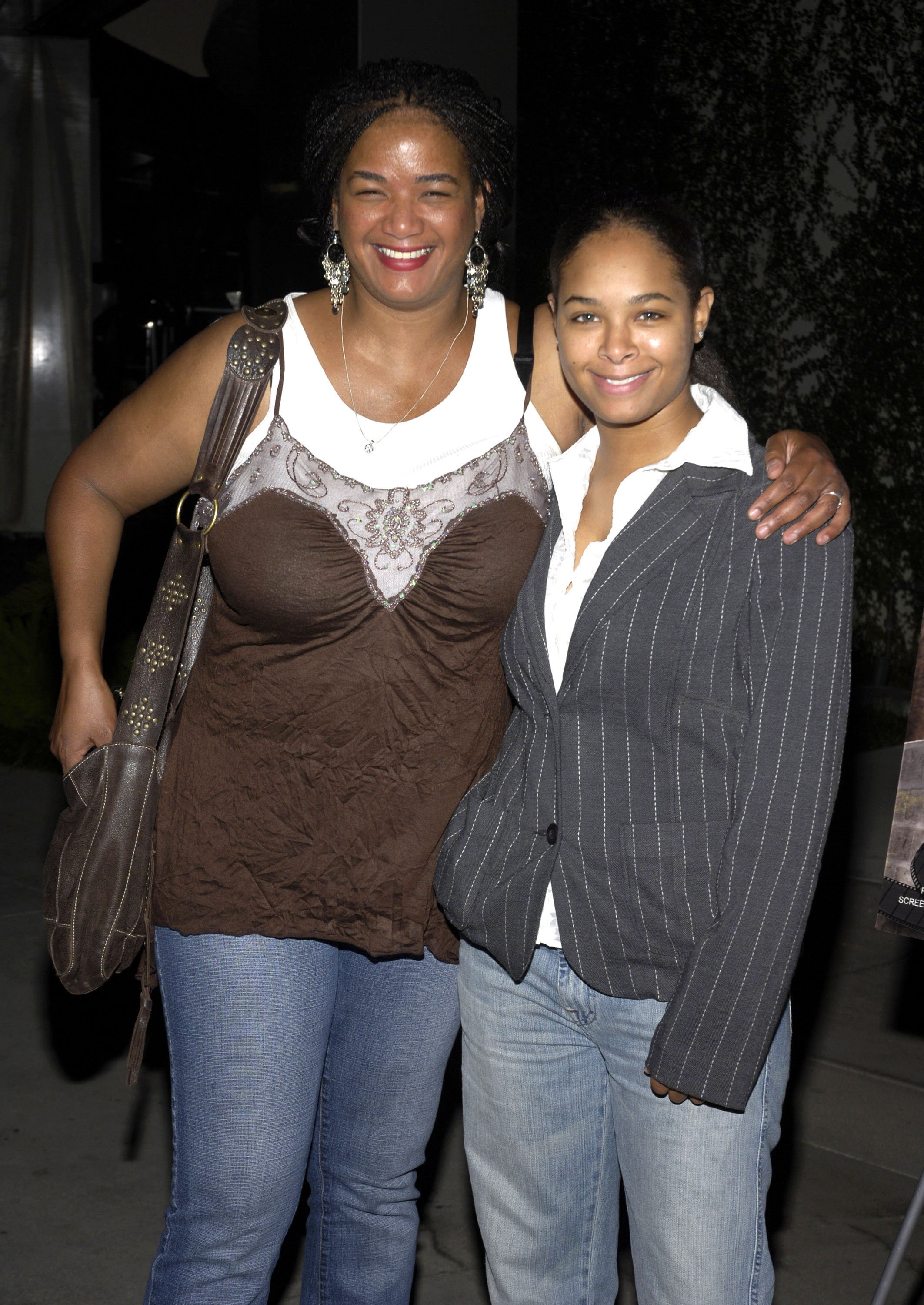 Elvira and Chaeunte Wayans attend "The Last Meal" premiere on April 1, 2006 | Source: Getty Images