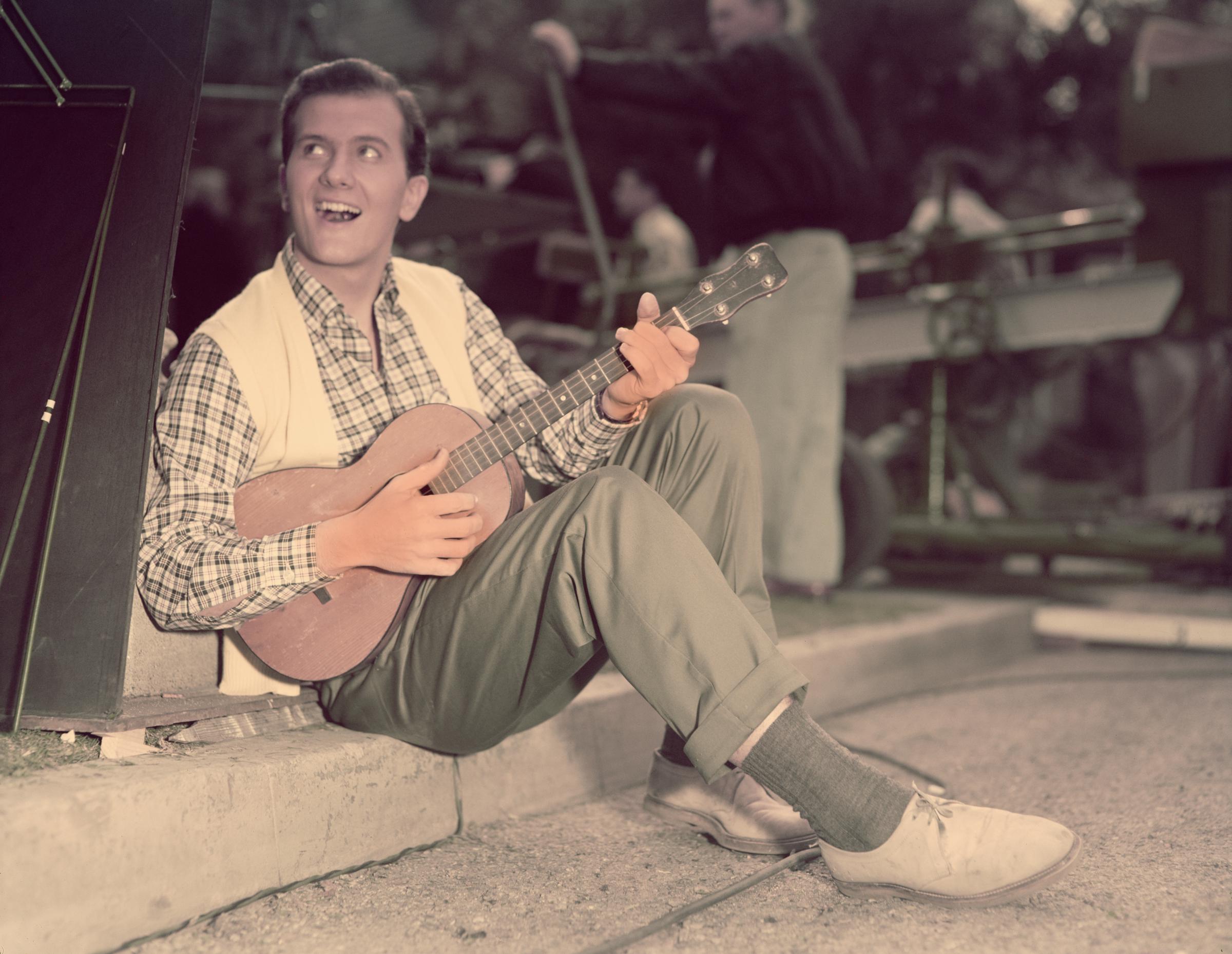 American singer and actor Pat Boone, circa 1955 | Source: Getty Images