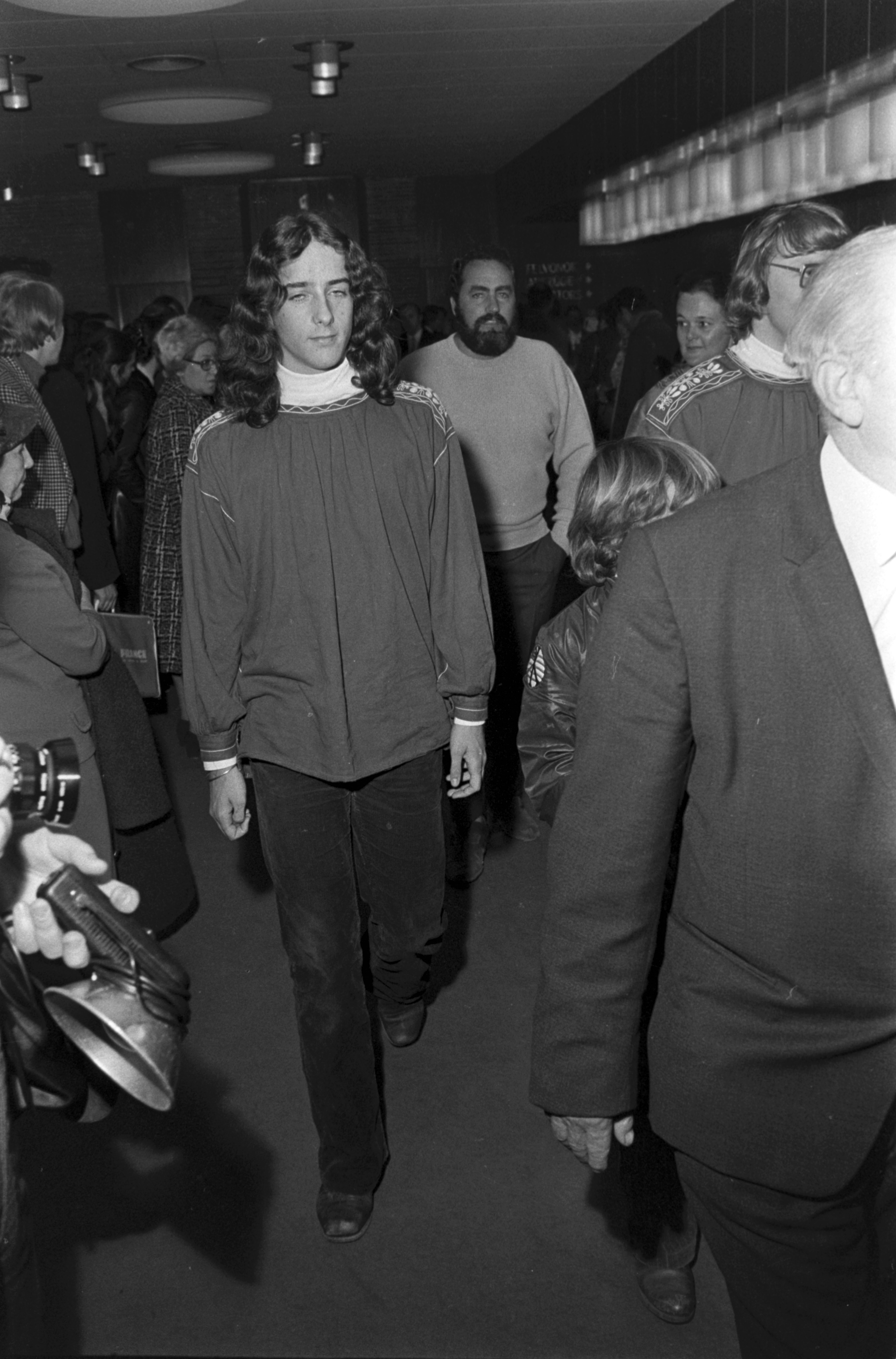 Christopher Wilding attends a party during his mother Elizabeth Taylor's weekend-long 40th birthday celebration in Budapest, Hungary, on Feb. 26-27, 1972. | Source: Getty Images