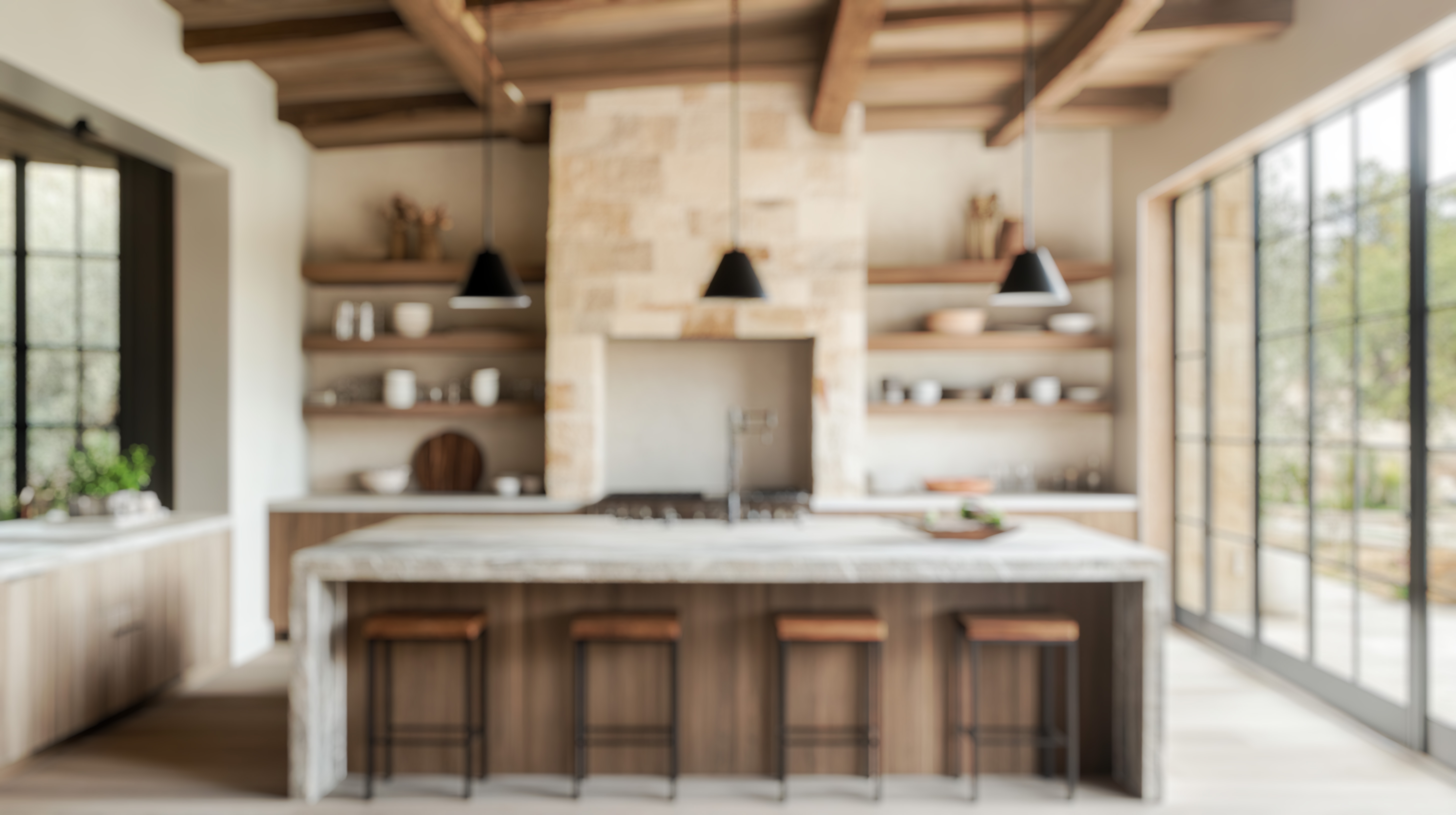 Kitchen in warm neutrals | Source: Shutterstock