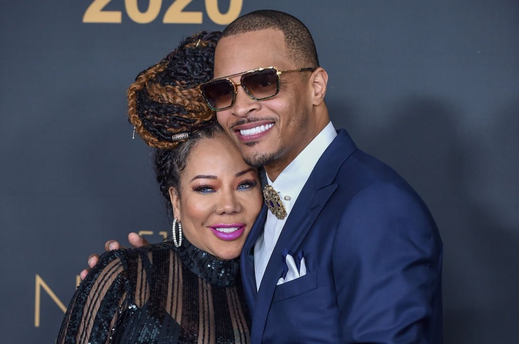 Tameka "Tiny" Cottle and T.I. at the 51st NAACP Image Awards | Photo: Getty Images