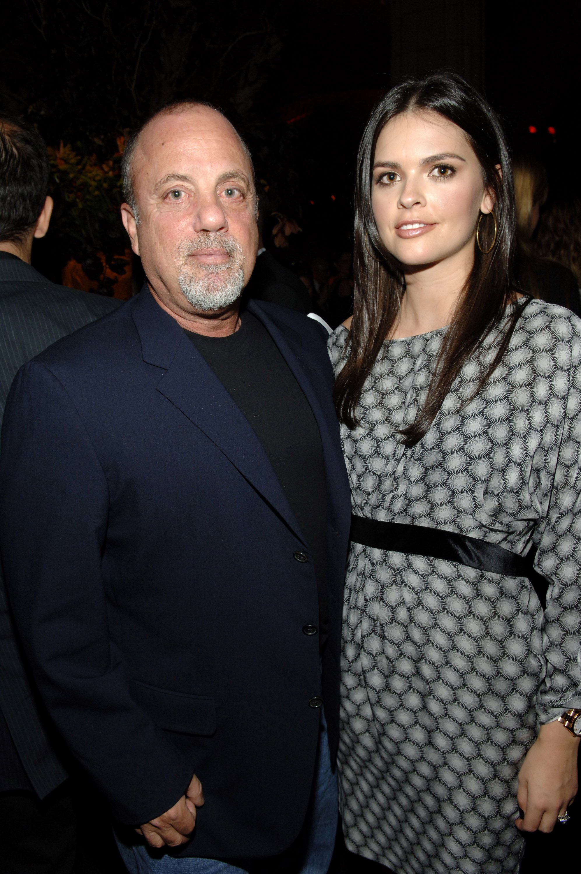 Billy Joel with wife Katie Lee Joel during "The Departed" New York premiere after party at Guastavino's restaurant in New York City, New York. / Source: Getty Images