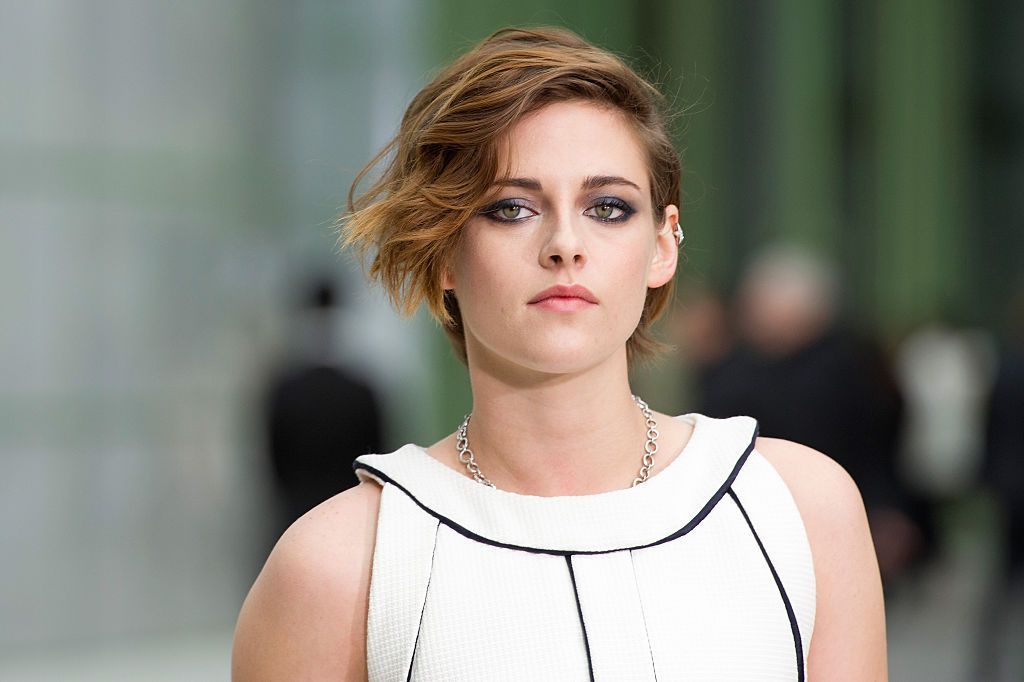 Kristen Stewart during the Chanel show as part of Paris Fashion Week Haute Couture Spring/Summer 2015 at the Grand Palais on January 27, 2015 in Paris, France. | Source: Getty Images