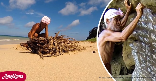Naked man who lived on secluded island for 29 years is forced back into society 