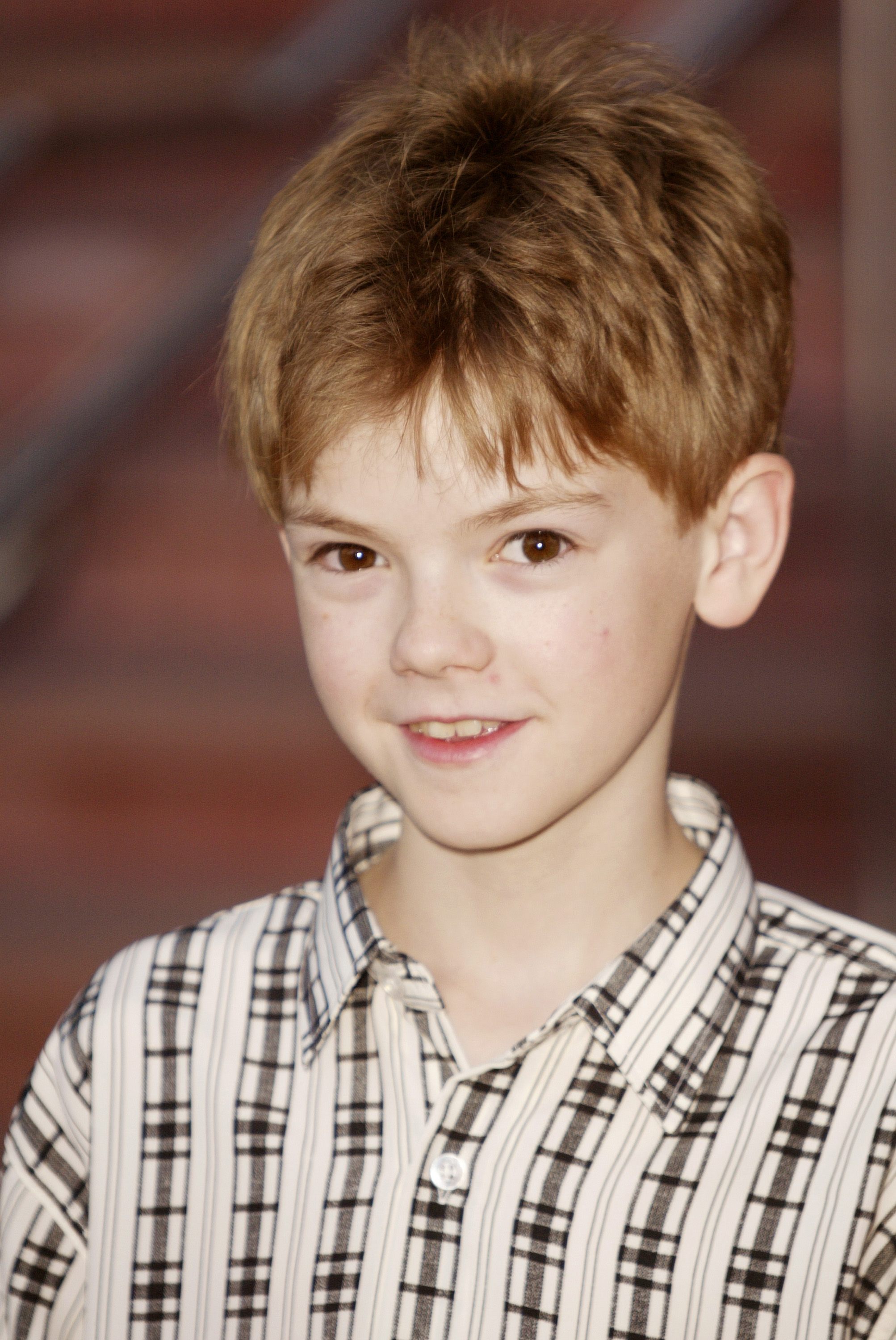 Thomas Sangster at the Monte Carlo Beach Hotel in Monte Carlo, Monaco, in 2003 | Source: Getty Images