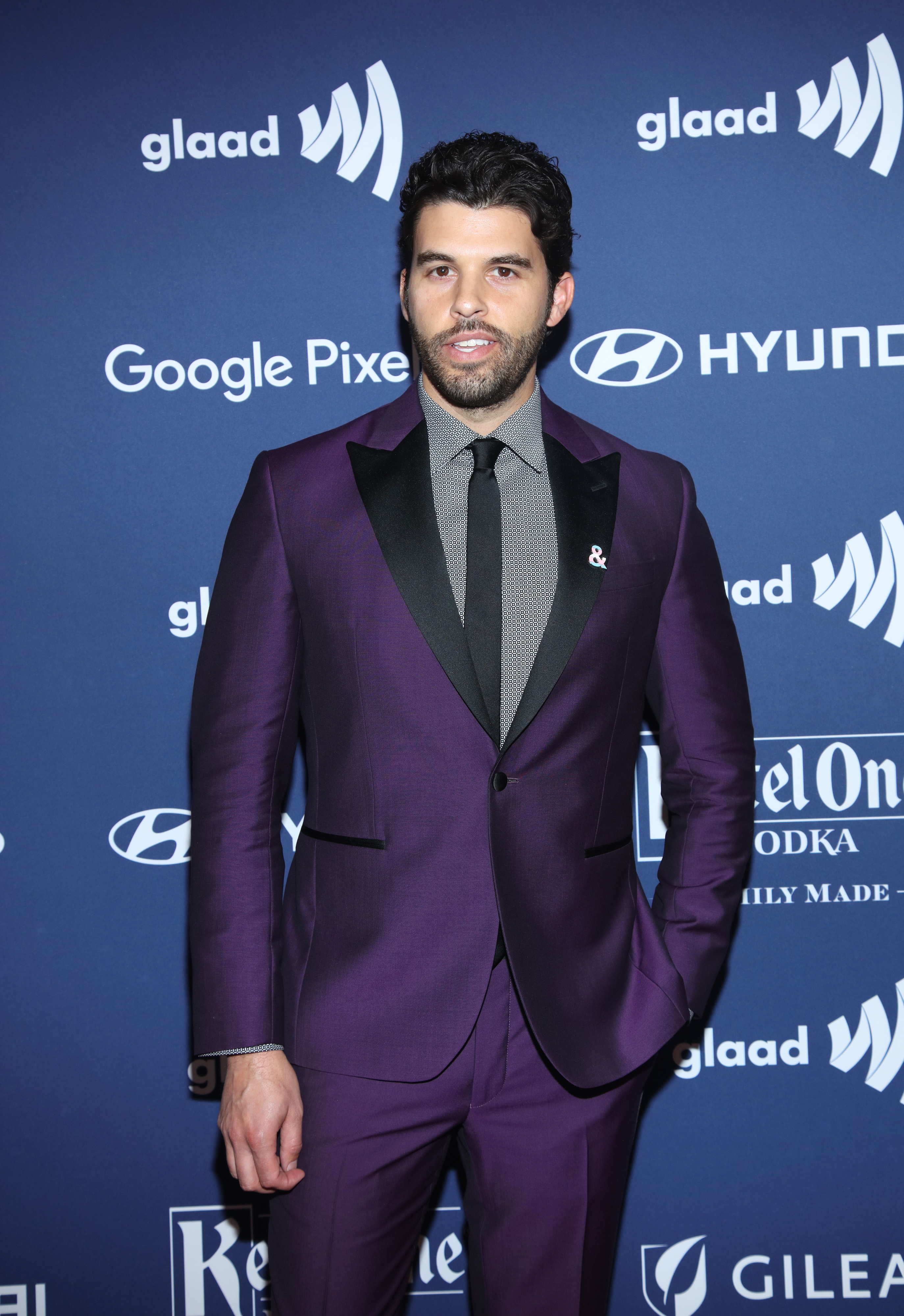 Steven Krueger attends The 33rd Annual GLAAD Media Awards on April 2, 2022, in Beverly Hills, California. | Source: Getty Images