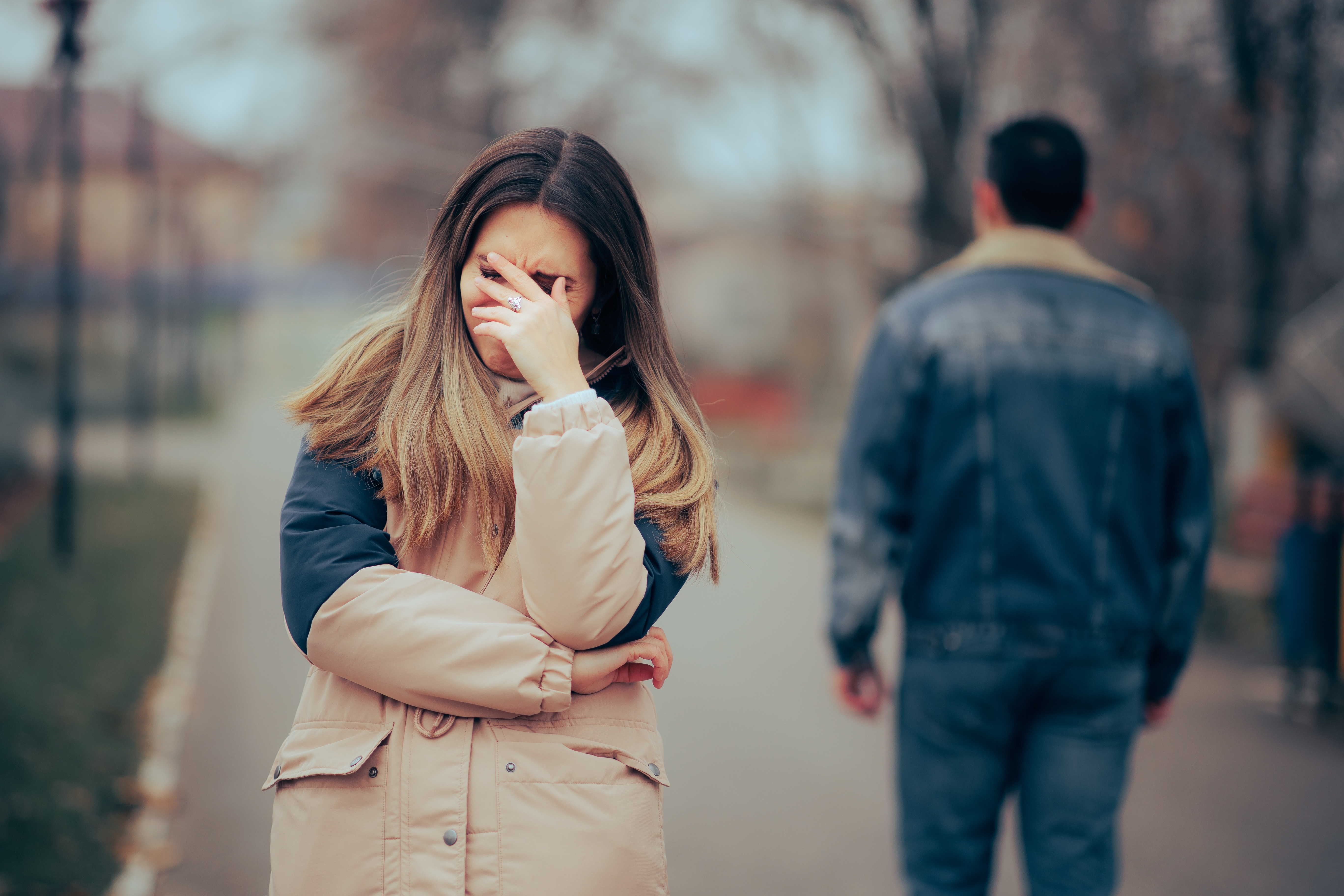 A woman upset after a painful breakup | Source: Shutterstock