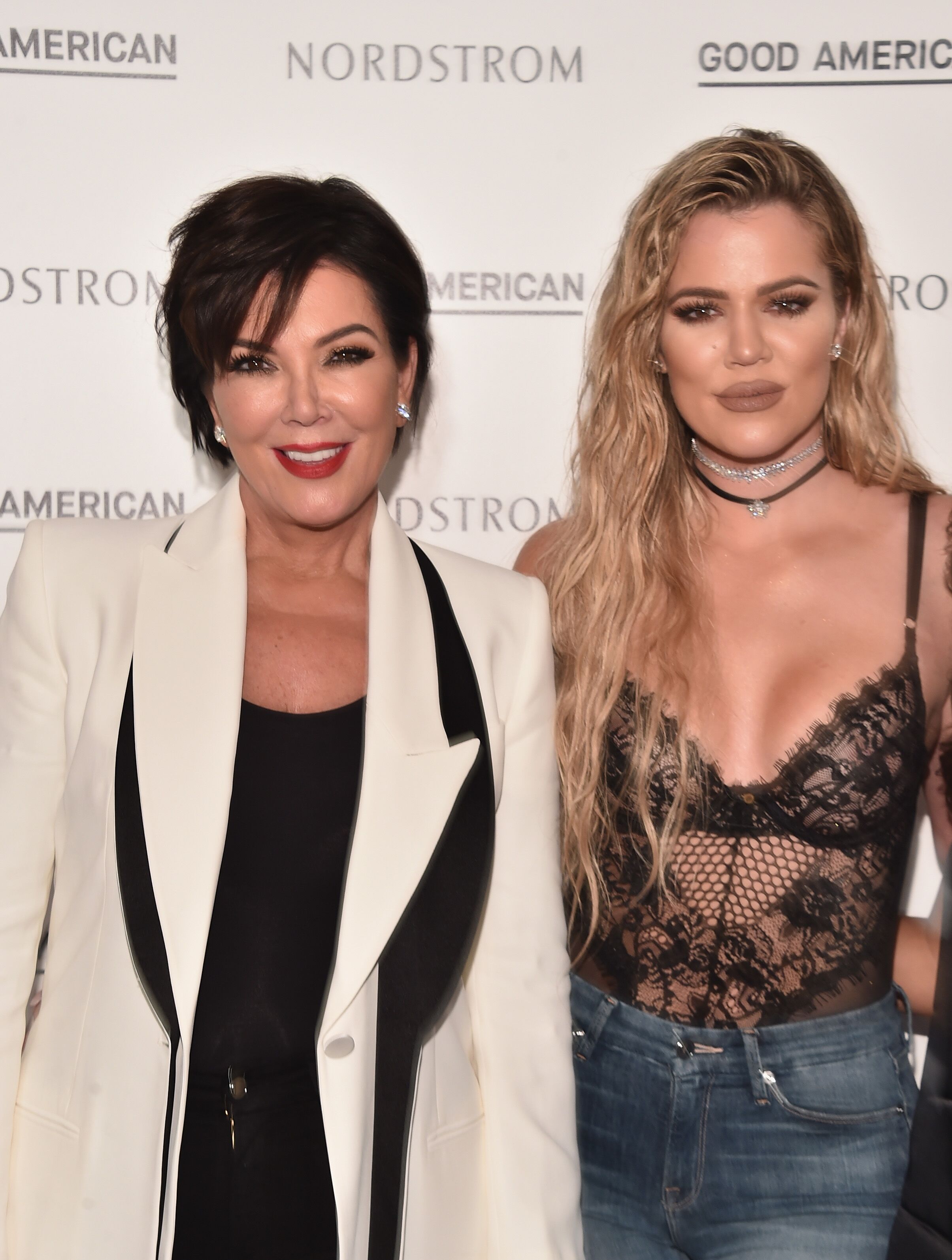Kris Jenner and Khloe Kardashian at the Khloe Kardashian Good American Launch Event in 2016 in Los Angeles | Source: Getty Images