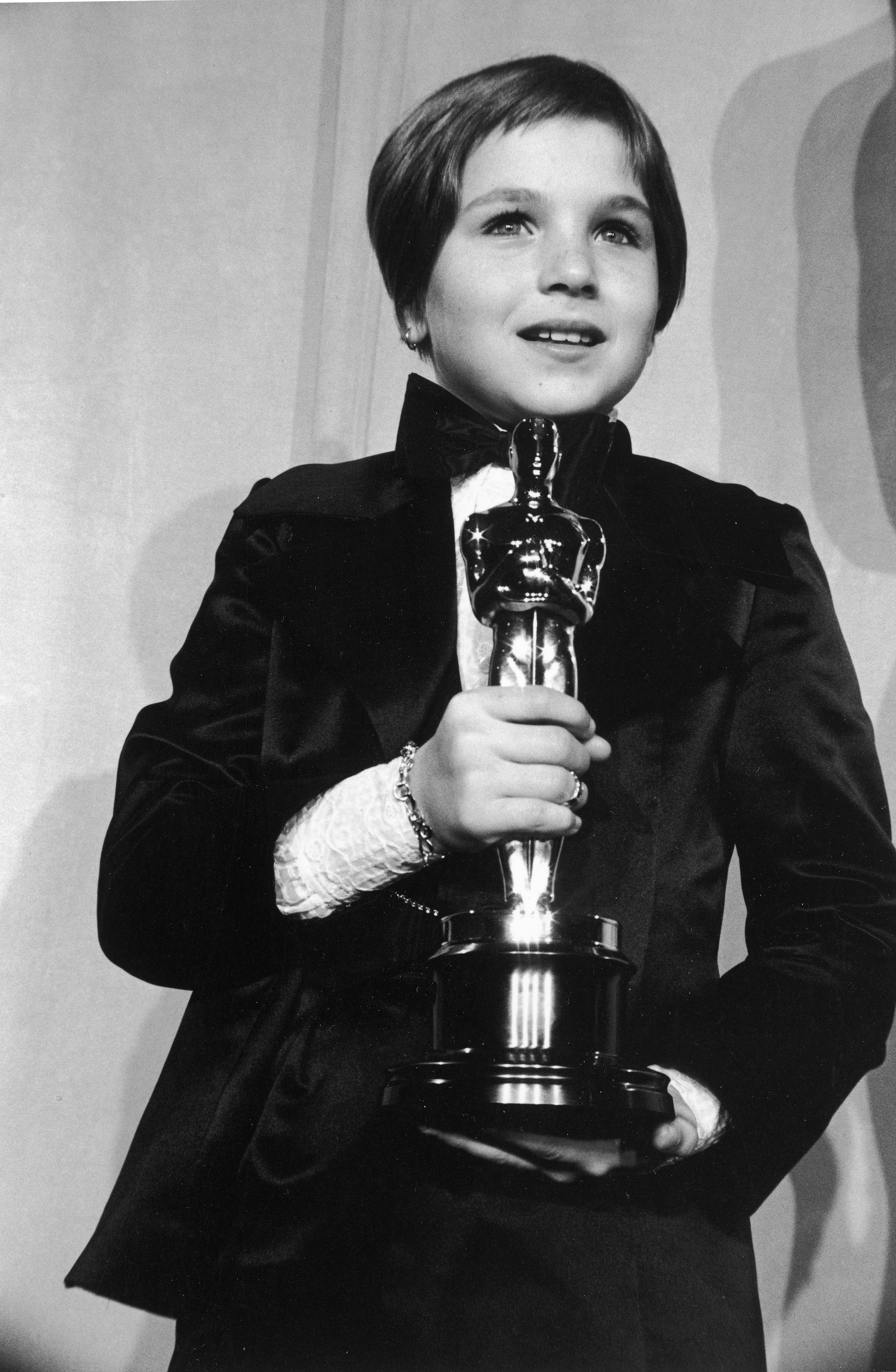 Tatum O'Neal at the Oscar Awards in Los Angeles in 1974 | Source: Getty Images