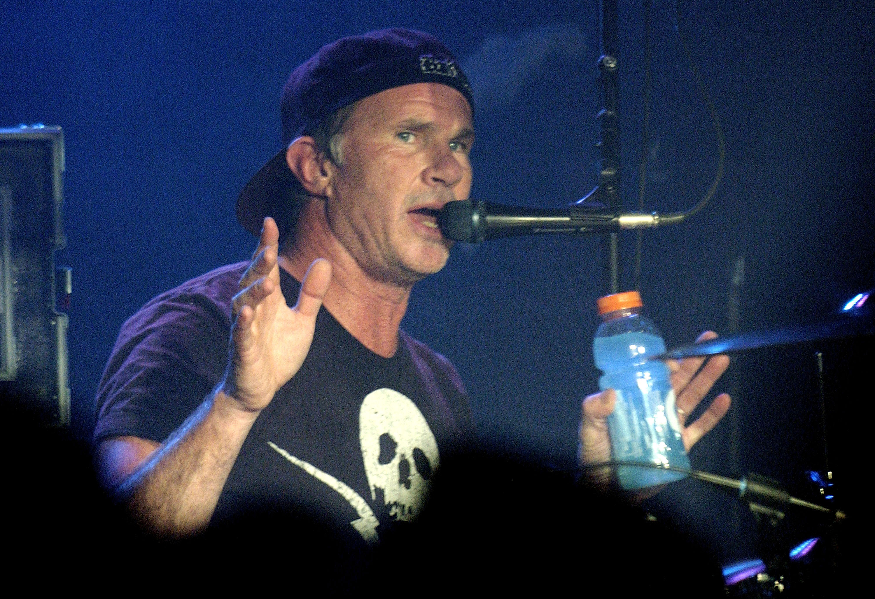 Chad Smith of the Red Hot Chili Peppers performing at The Roxy Theater in West Hollywood, California on May 19, 2009. | Source: Getty Images