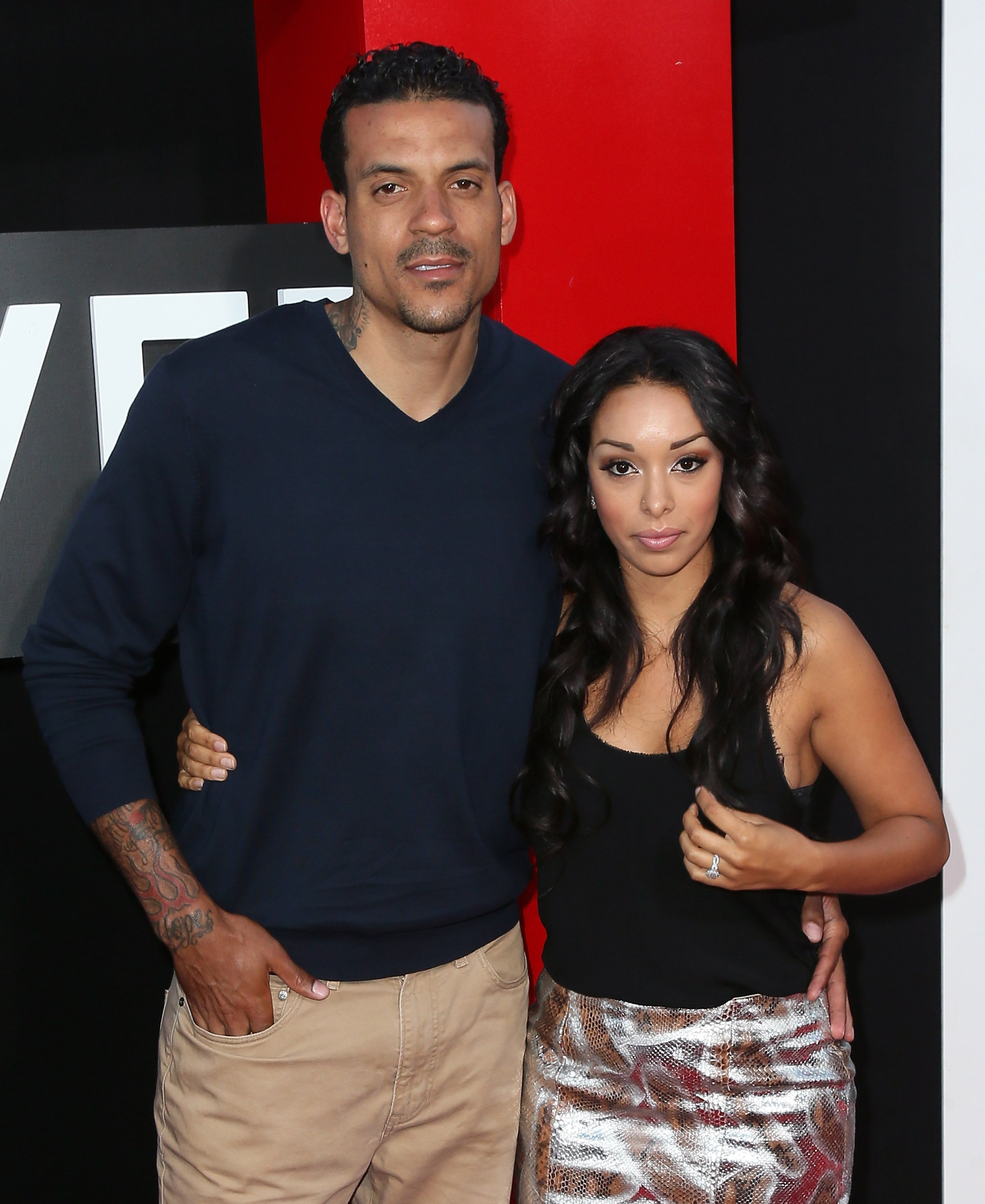 Matt Barnes and Gloria Govan attend the premiere of Warner Bros. Pictures' "Hangover Part III" on May 20, 2013 in Westwood, California.  | Source: Getty Images