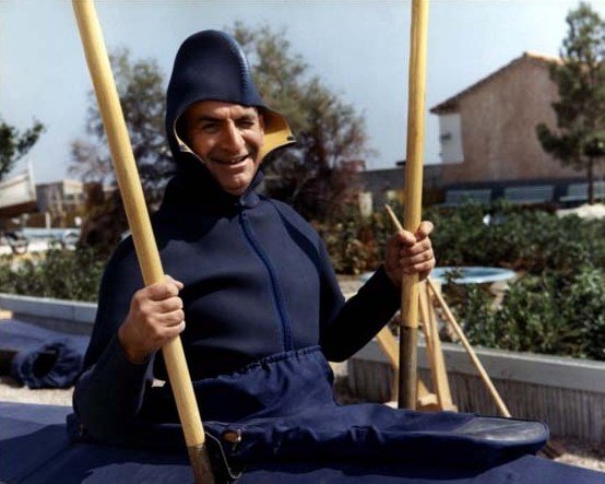 Louis de Funès dans le film "Le Petit Baigneur". l Source : Wikipedia
