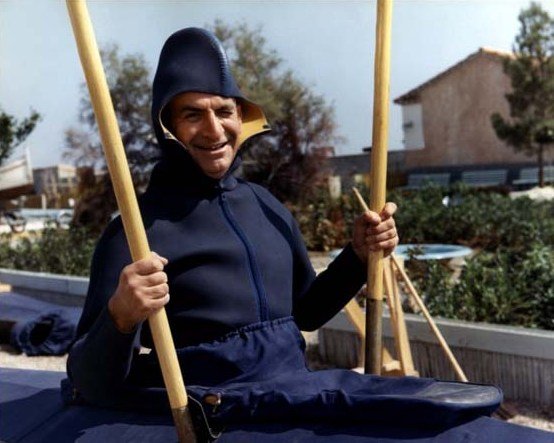 Louis de Funès dans le film "Le Petit Baigneur". l Source : Wikipedia