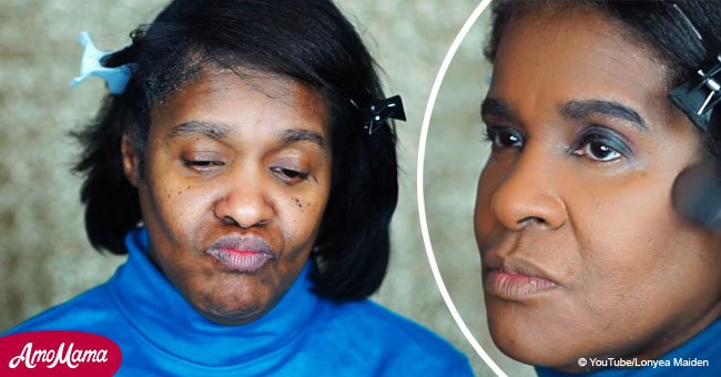 YouTube makeup artist gave 62-year-old grandma complete transformation