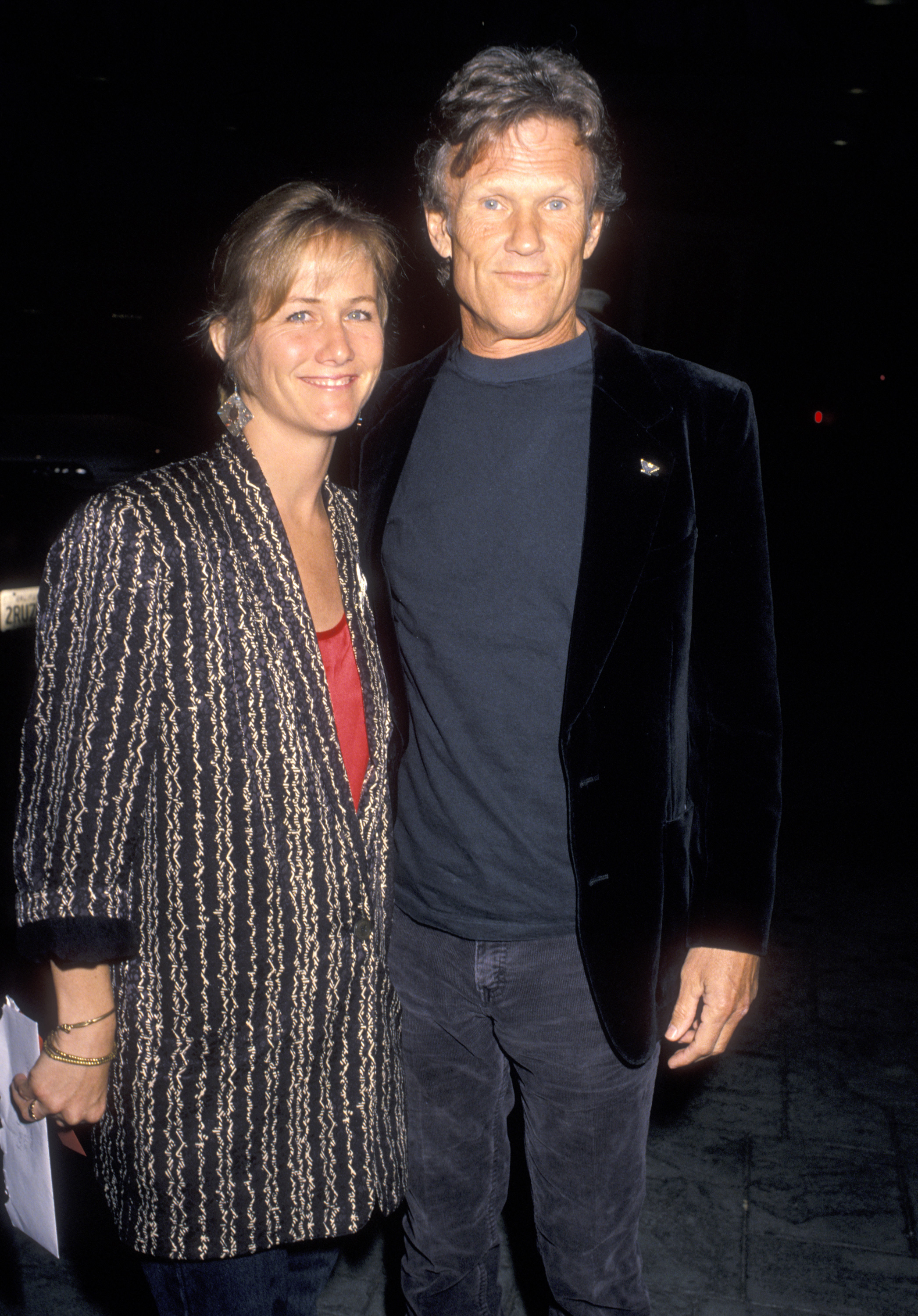 Lisa Meyers and Kris Kristofferson on March 31, 1990 | Source: Getty Images