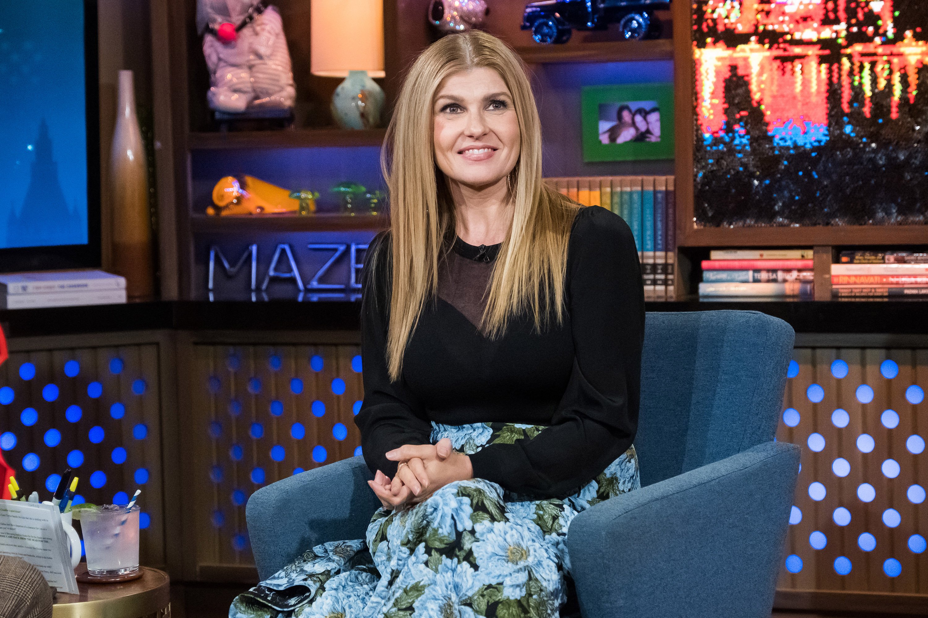 Connie Britton appears on season 15 of "Watch What Happens Live with Andy Cohen." | Source: Getty Images.