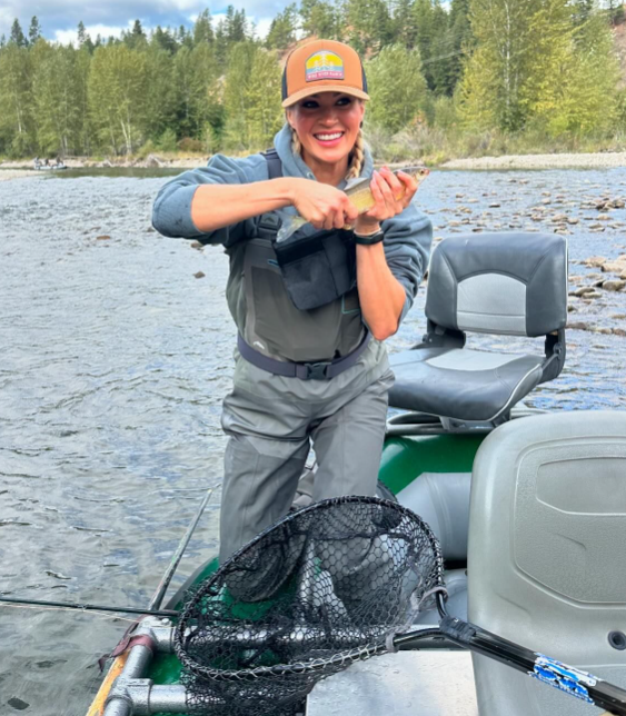 Carrie Underwood enjoys a fishing trip in Montana, dated September 14, 2024 | Source: Instagram/carrieunderwood