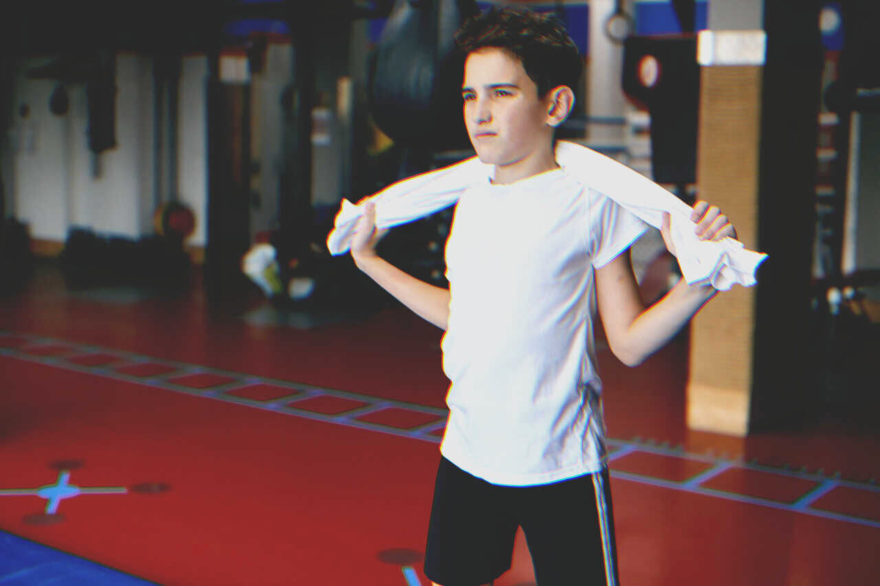 Boy in a gym | Source: Shutterstock