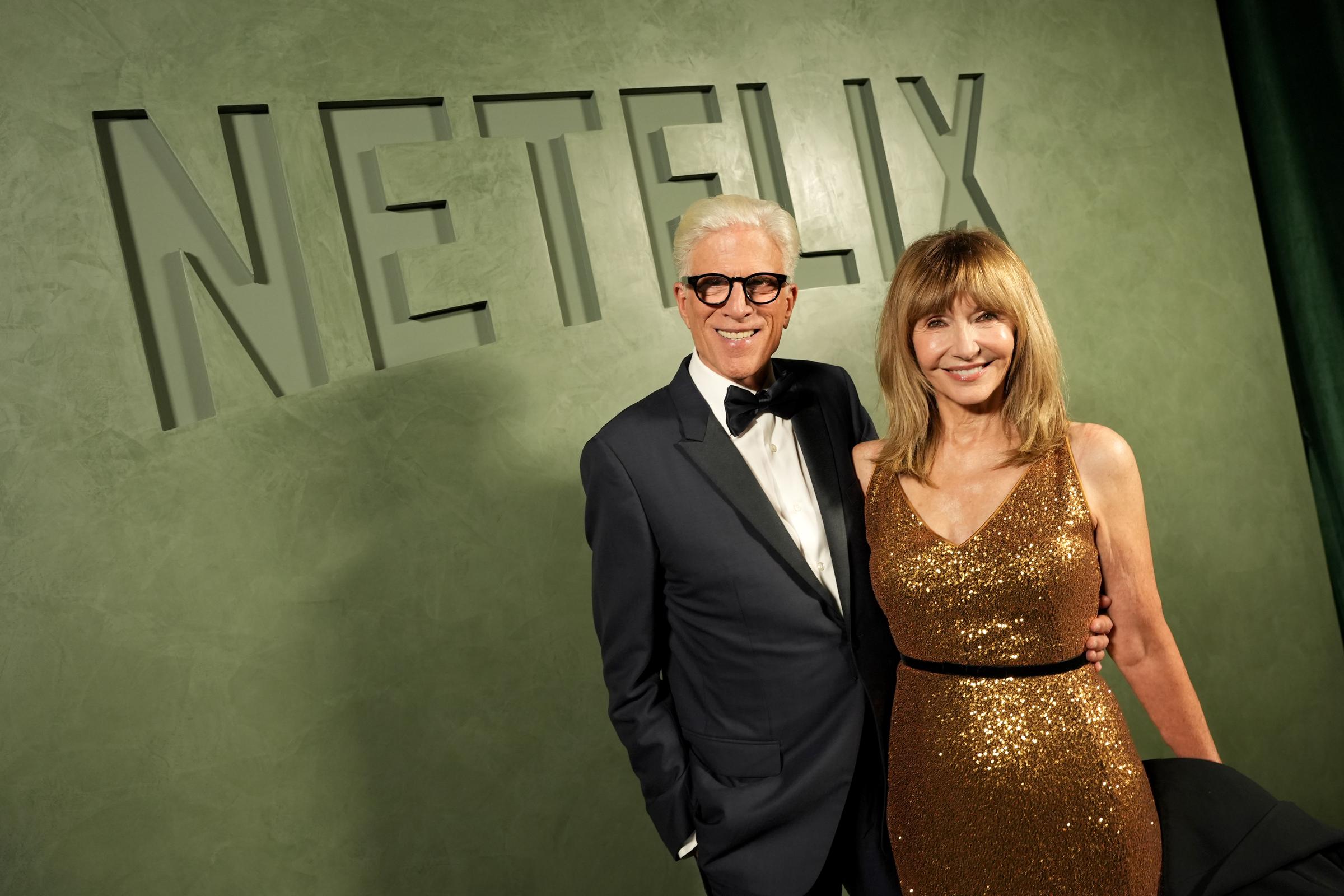 Ted Danson and Mary Steenburgen at Netflix's 2025 Emmy Celebration on September 14 in Hollywood, California. | Source: Getty Images