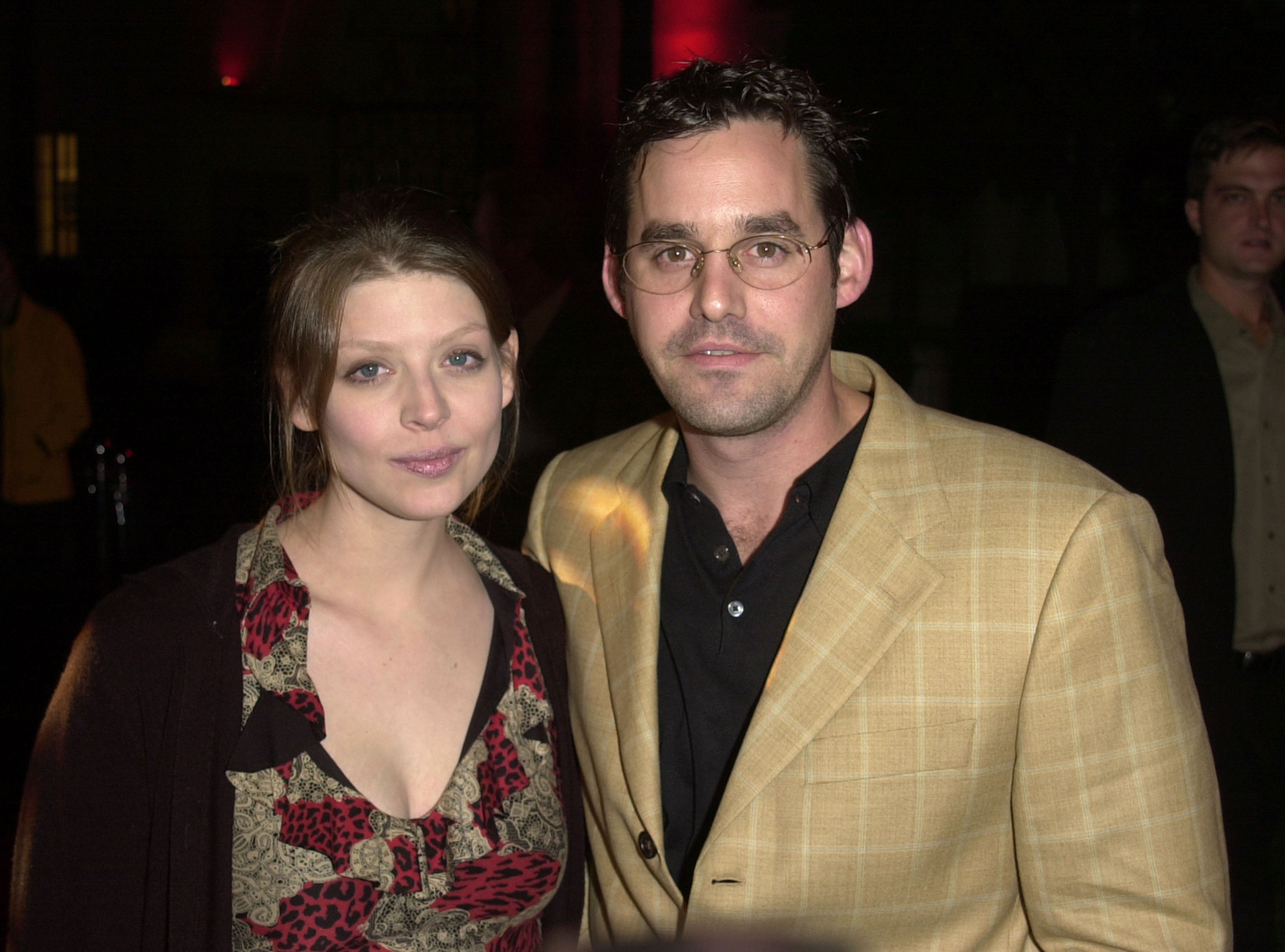 Amber Benson and Nicholas Brendon during "'Buffy' The Musical: Once More, With Feeling" Premiere Screening at Paramount Studios in Los Angeles, California, United States.