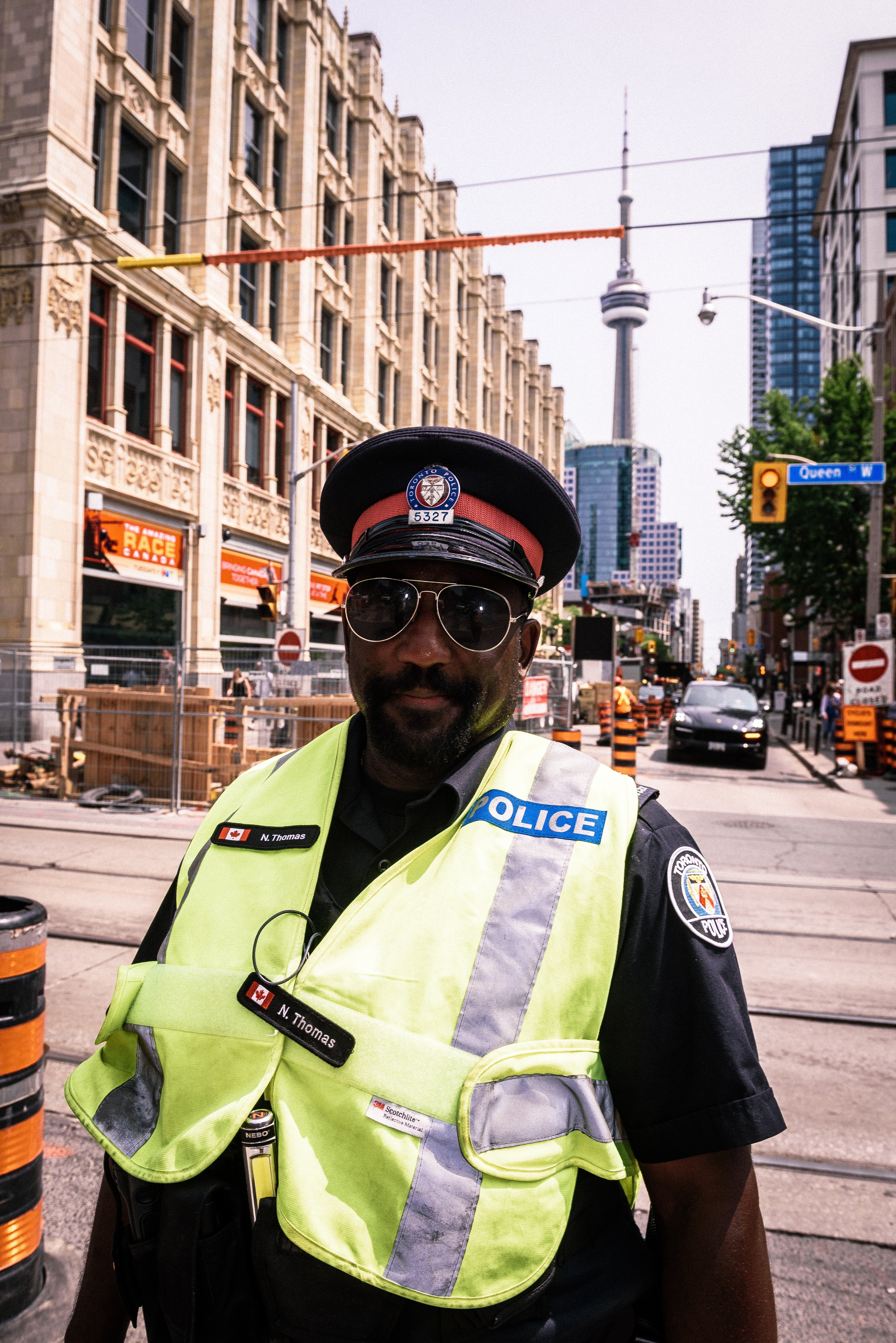 A policeman. | Soure: Pexels/HarrisonHaines