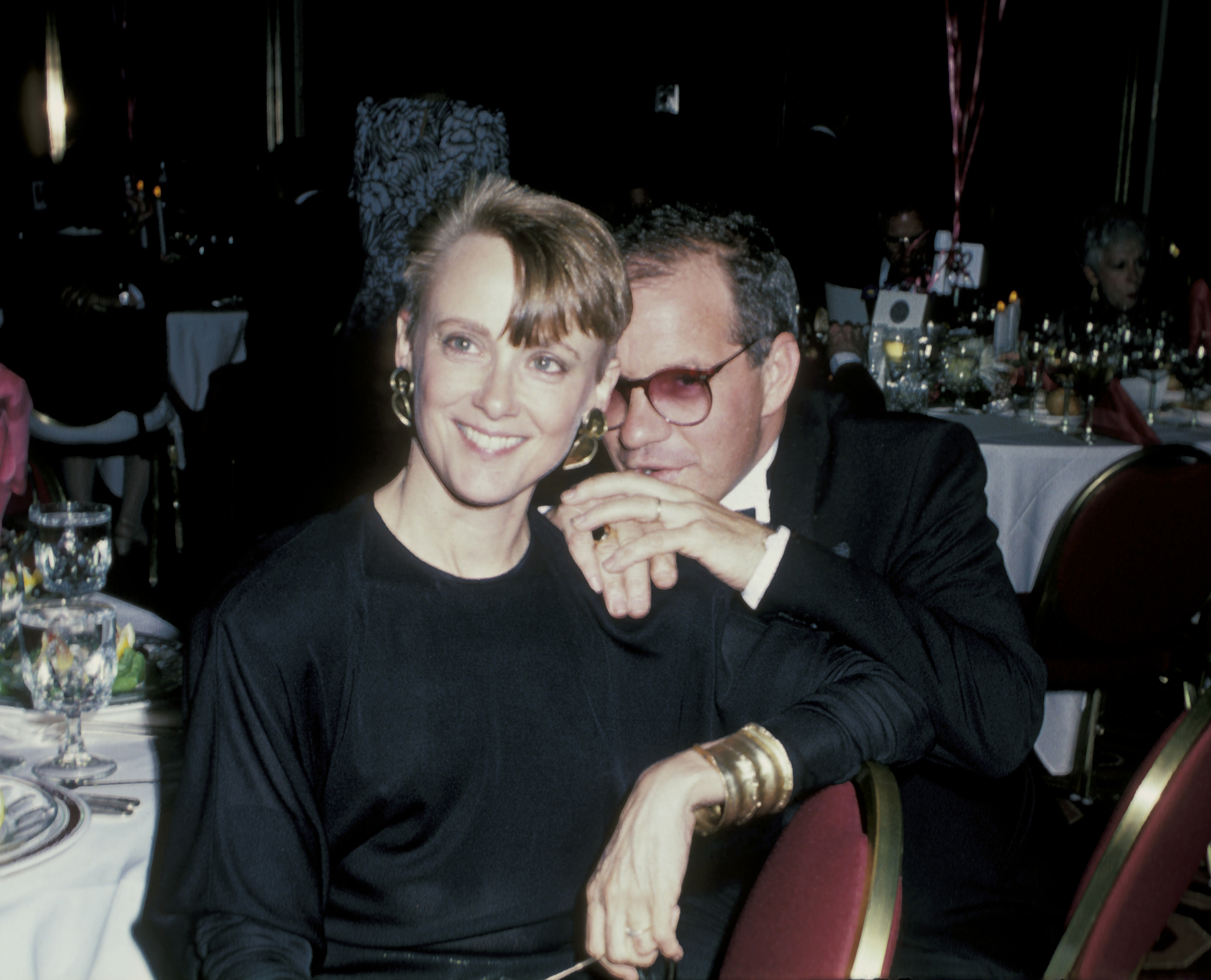 Mary Beth Hurt and Paul Schrader during The 40th Annual Tony Awards at Grand Hyatt in New York City in 1986 | Source: Getty Images