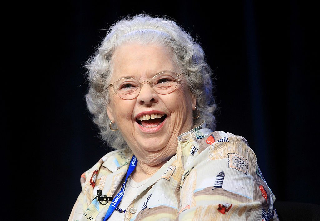 Joanne Rogers served as a panelist on the "Daniel Tiger's Neighborhood" in L.A., July, 2012. | Photo: Getty Images.