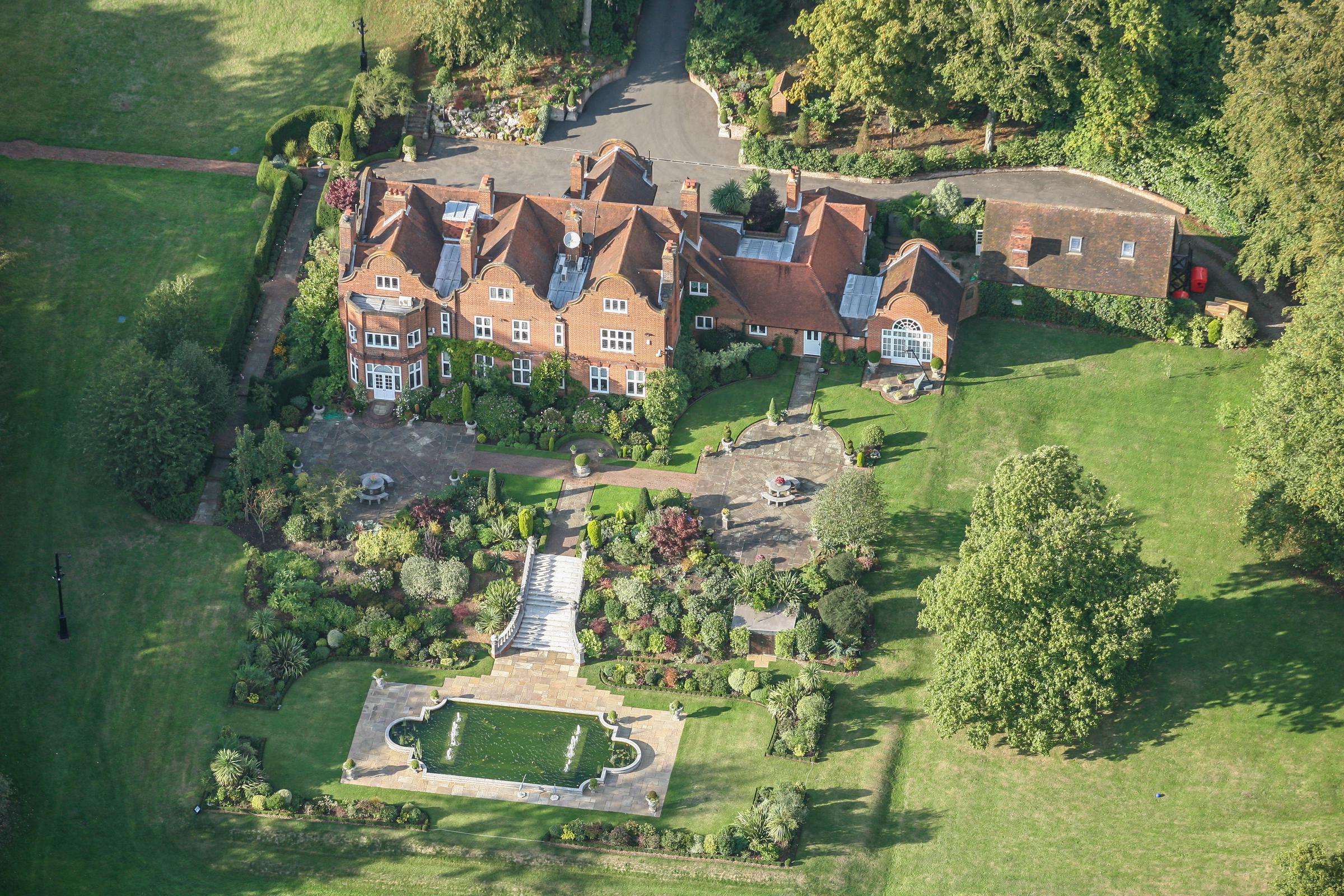 An aerial View of the Grade 2 listed, Welders House on September 23, 2008 | Source: Getty Images