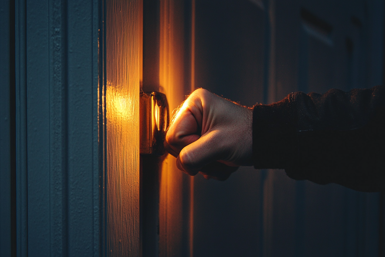 Close-up of a man knocking on the door | Source: AmoMama