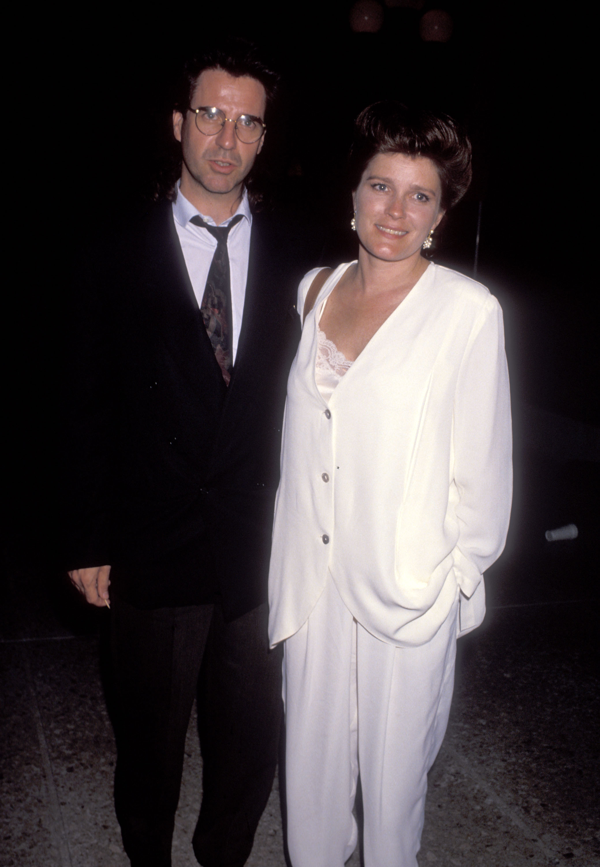 Robert H. Egan and the actress attend the City of Angels Opening Night Performance on September 25, 1991 | Source: Getty Images