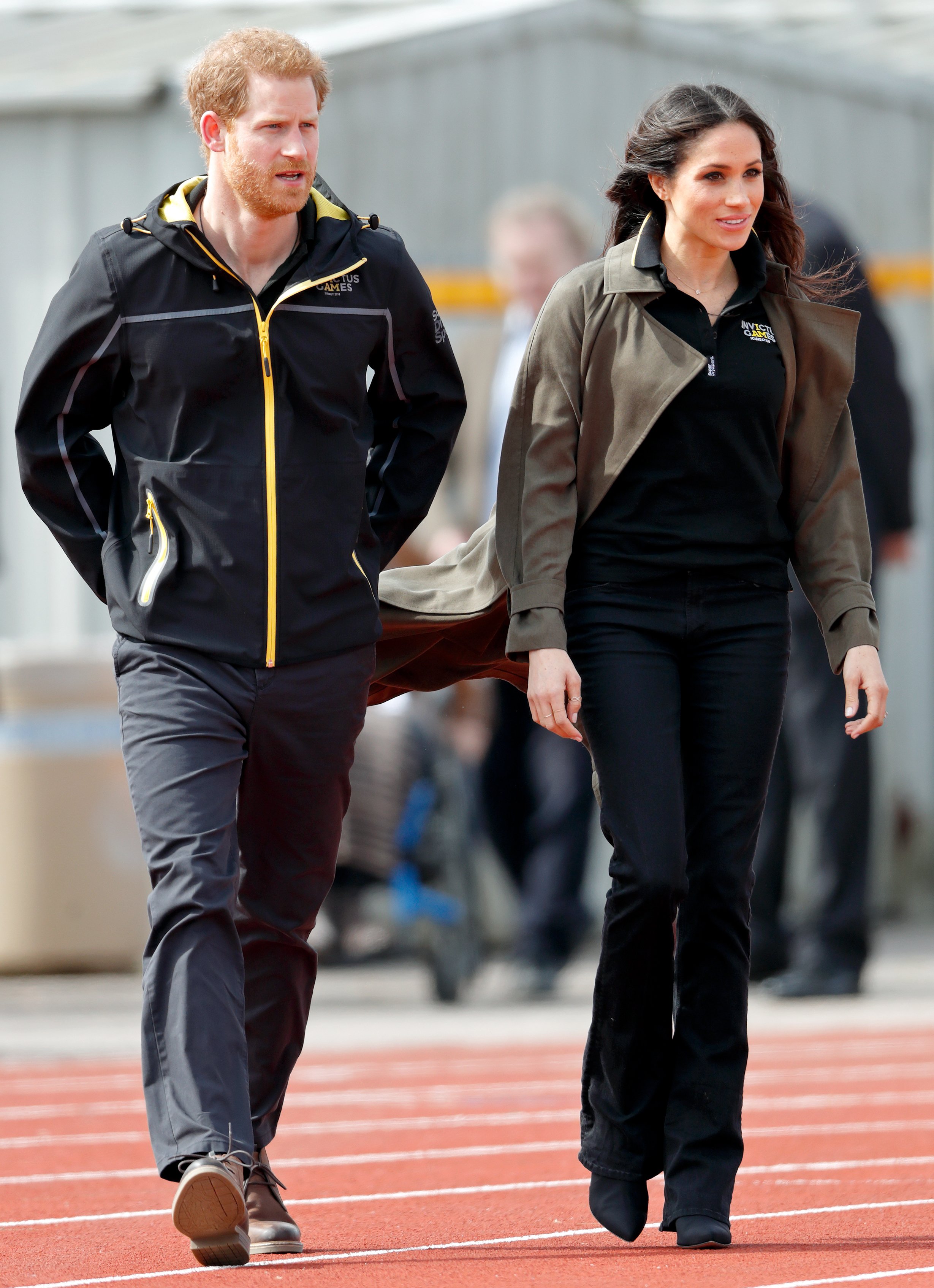  Prince Harry and Meghan Markle attend the UK Team Trials for the Invictus Games Sydney 2018 at the University of Bath on April 6, 2018 in Bath, England | Source: Getty Images